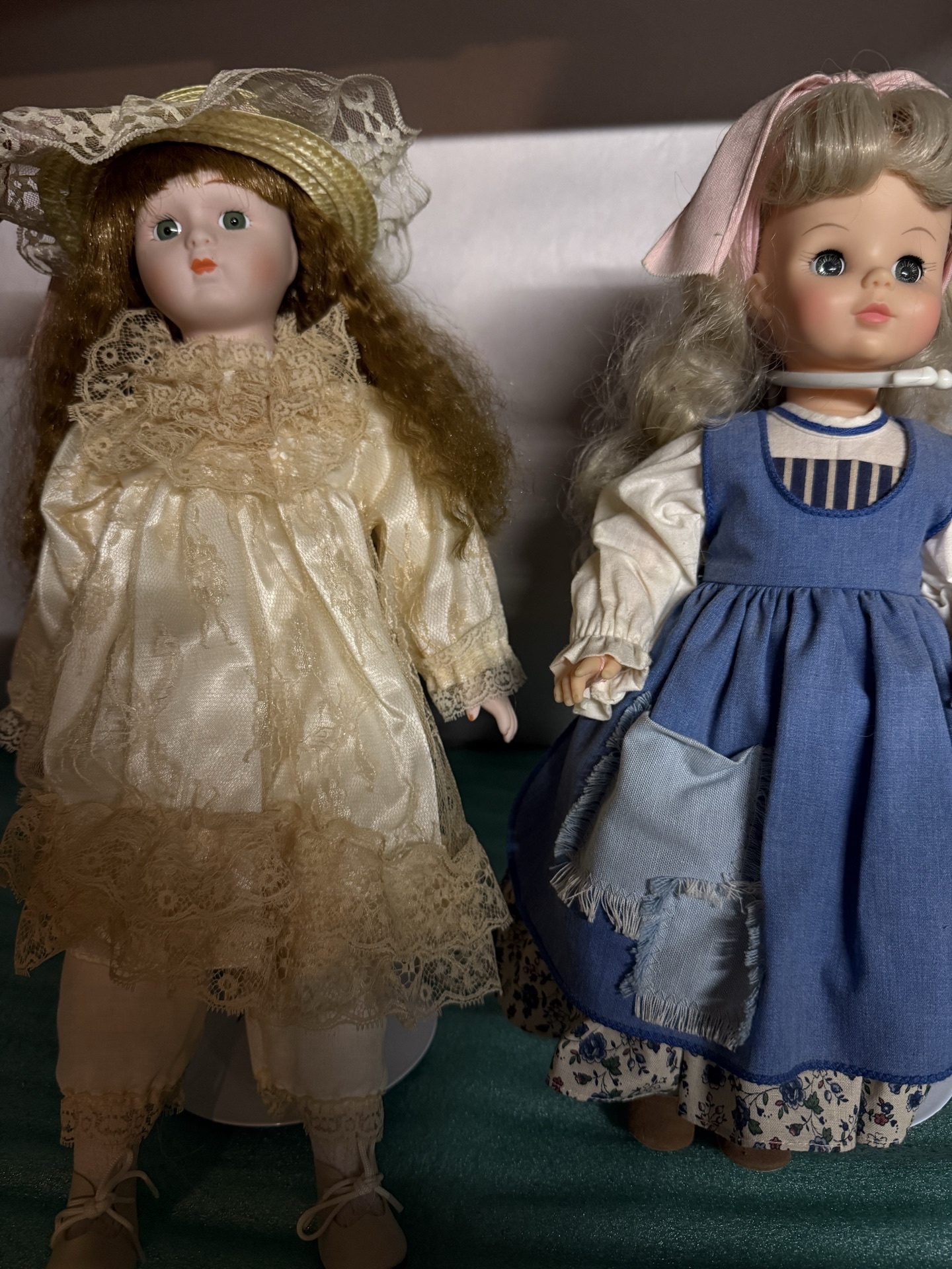 Heritage Mint -Two vintage dolls in period dresses - image 2 of 4