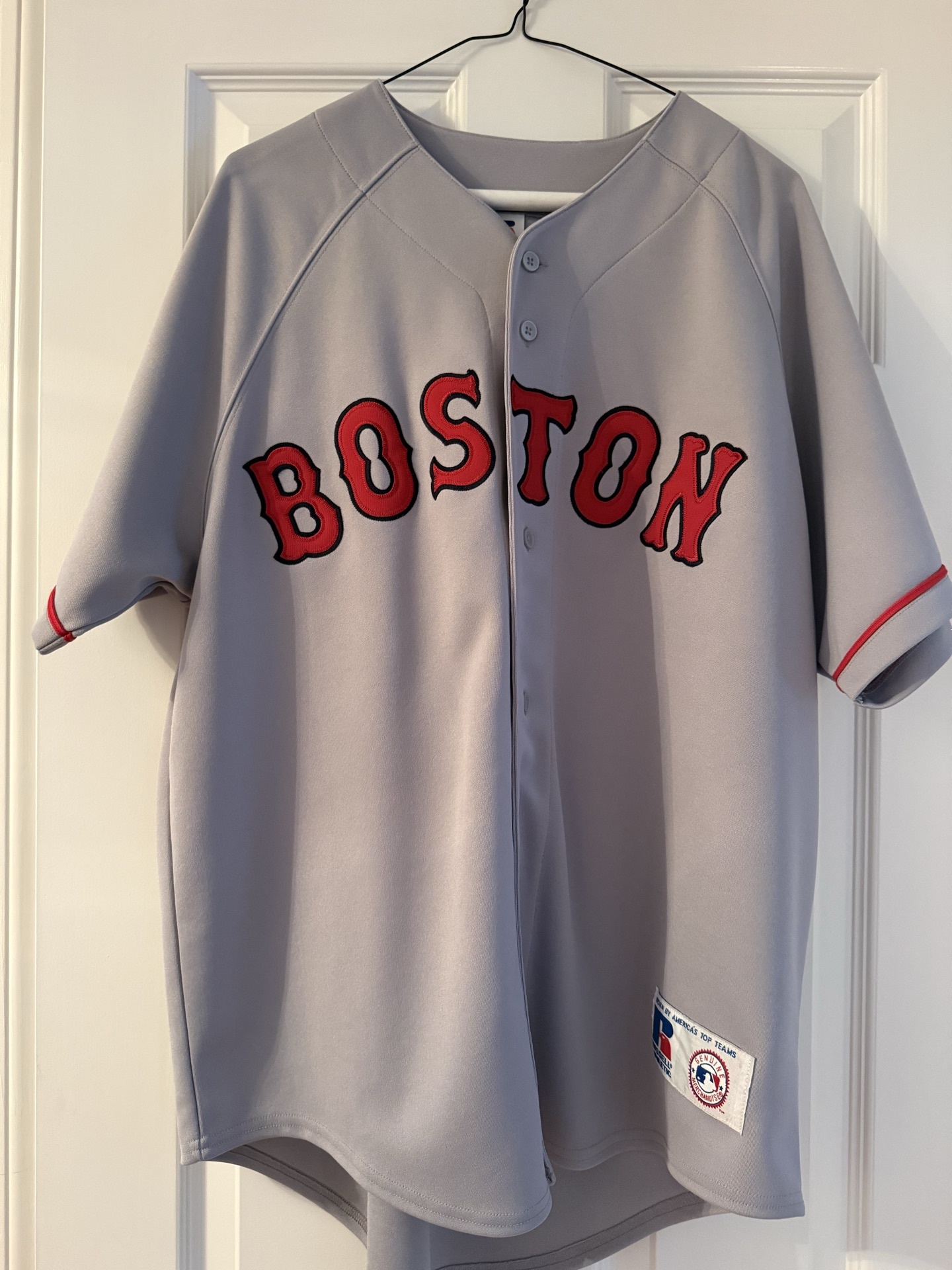 Boston Red Sox Garciaparra Jersey Size M - image 1 of 4