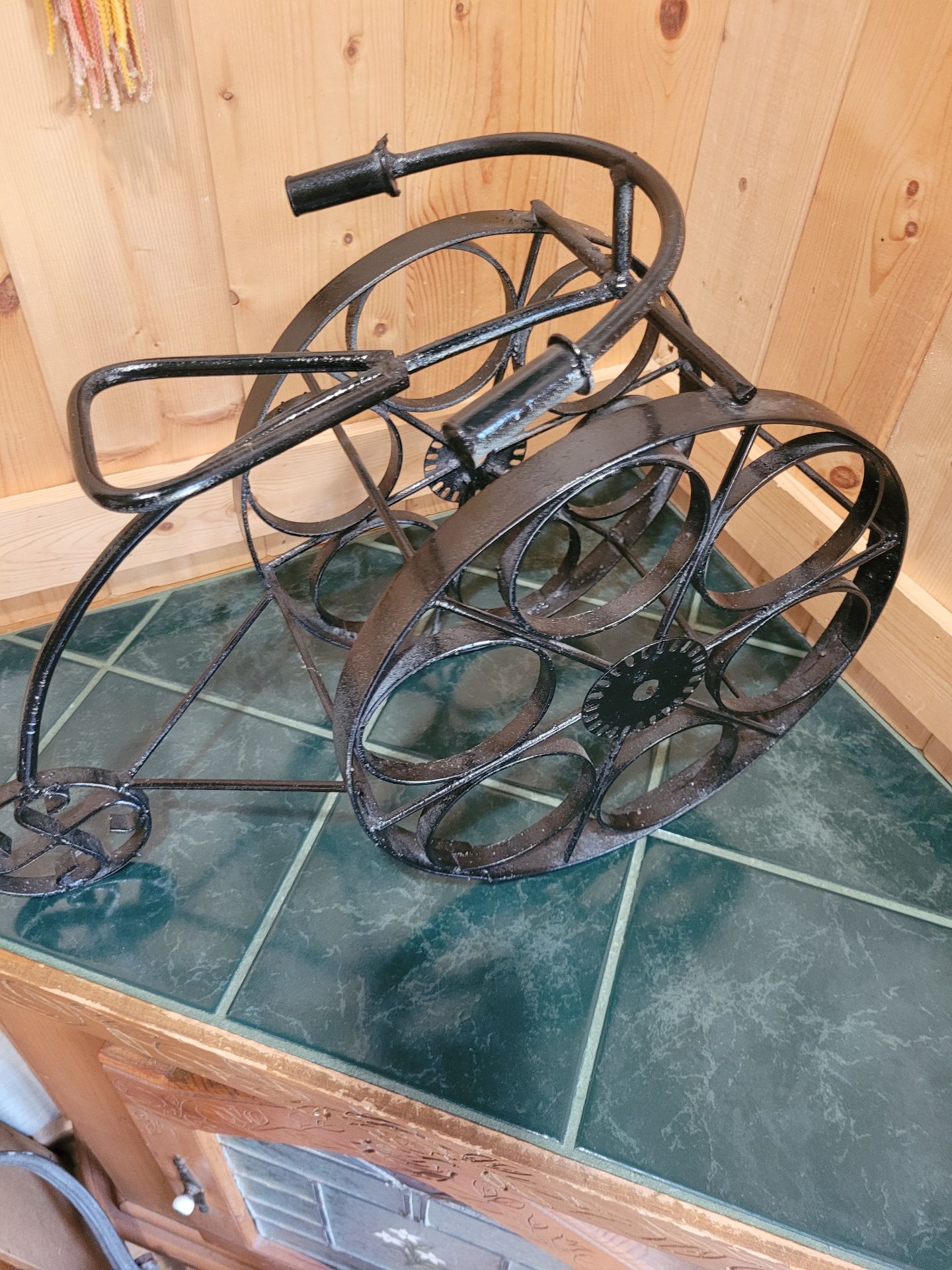 Tricycle Wine Rack - image 2 of 5