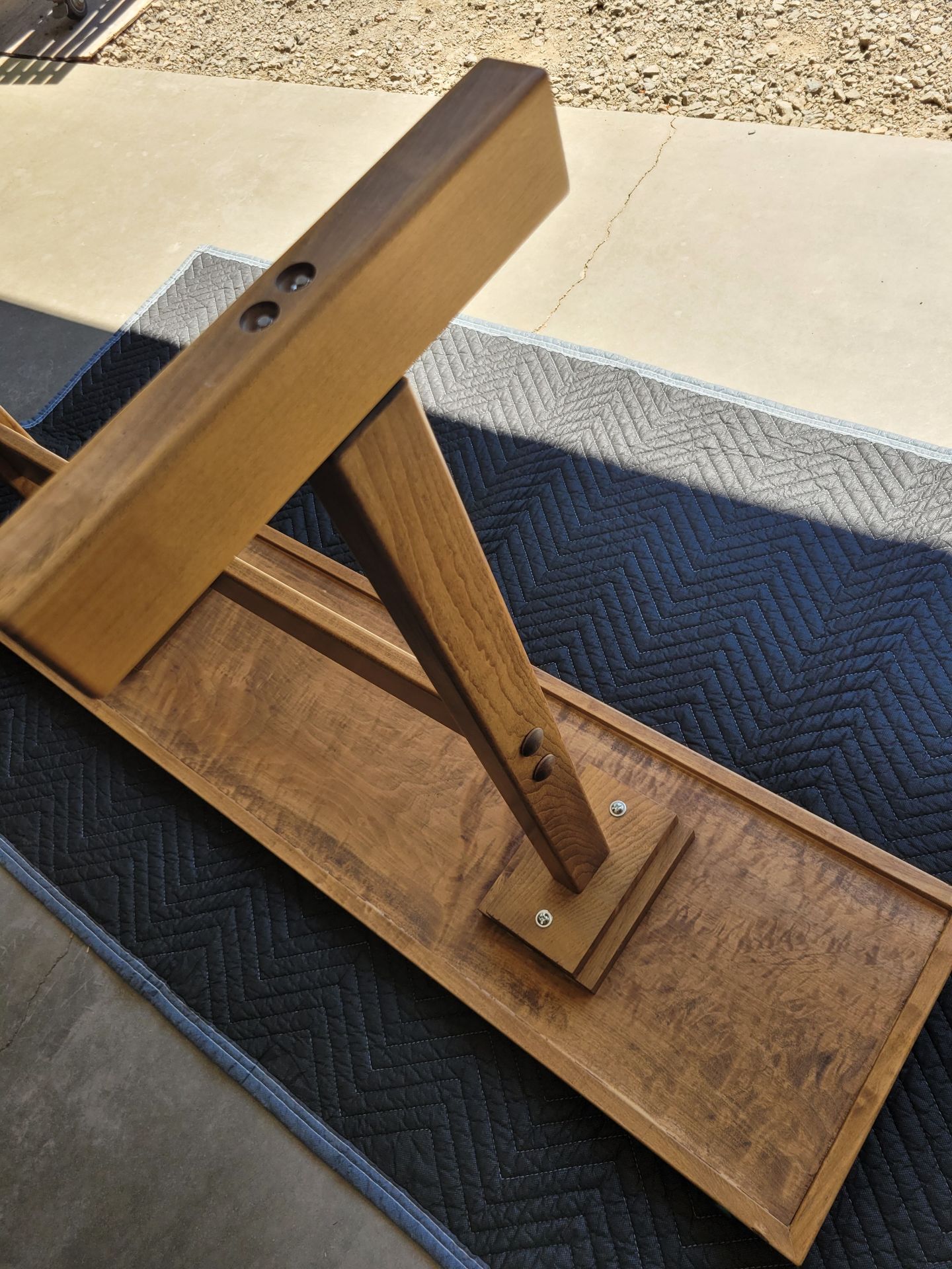 Hand Crafted Maple Entry Table - image 8 of 10