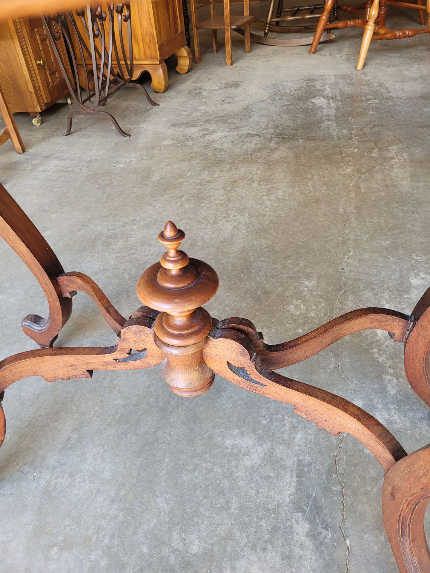 Antique Gaming Table, See Description. - image 4 of 10