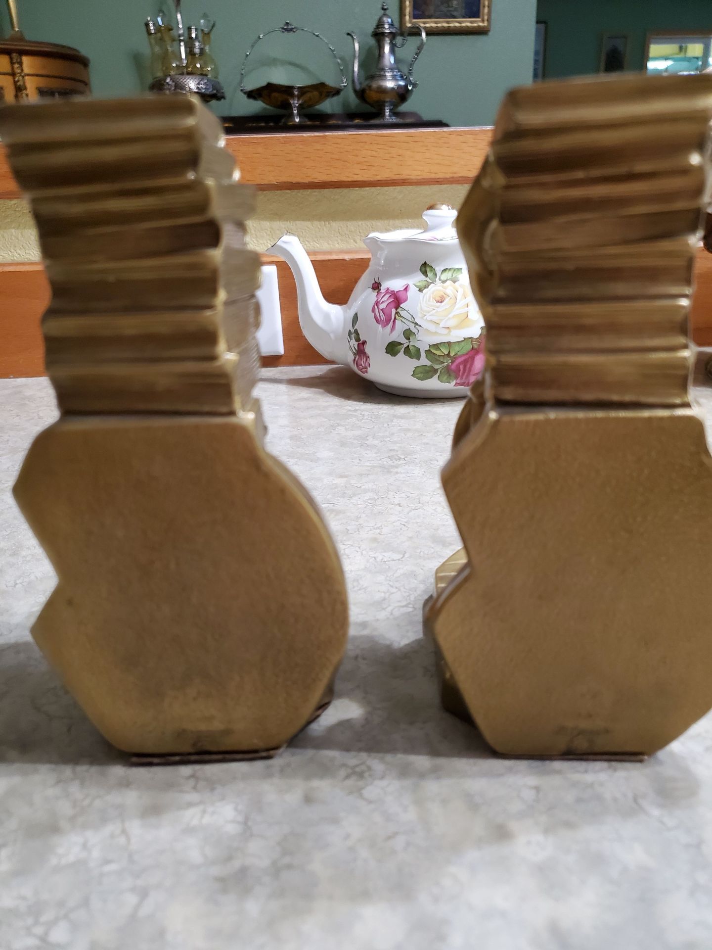 PM Craftsman "Colonial Librarian" Bookends. - image 4 of 7