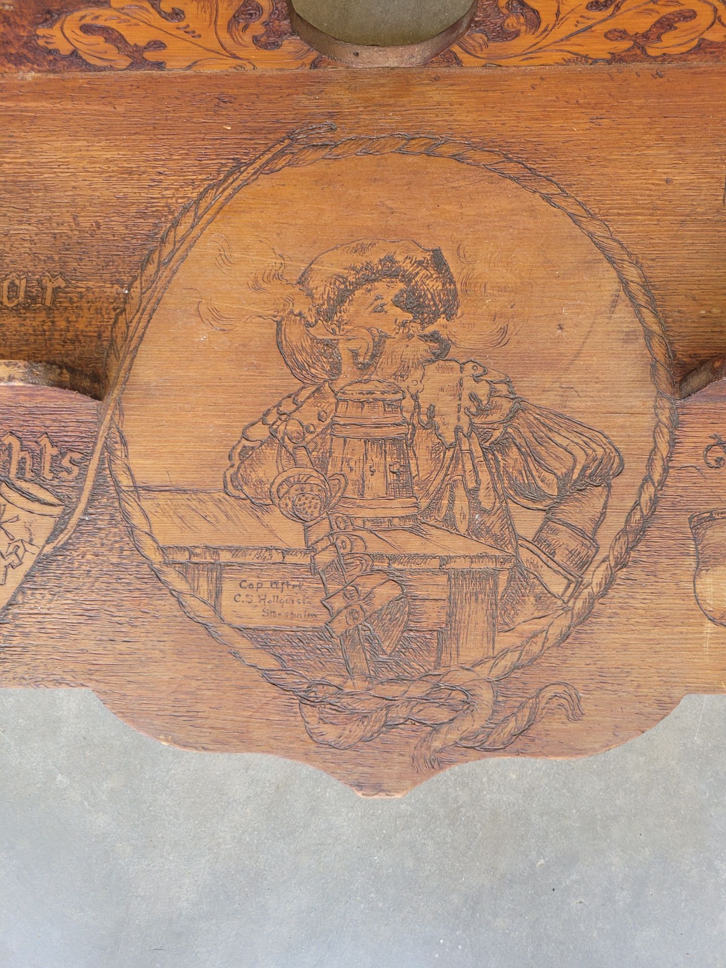 Antique Pub Pipe Rack - image 2 of 7