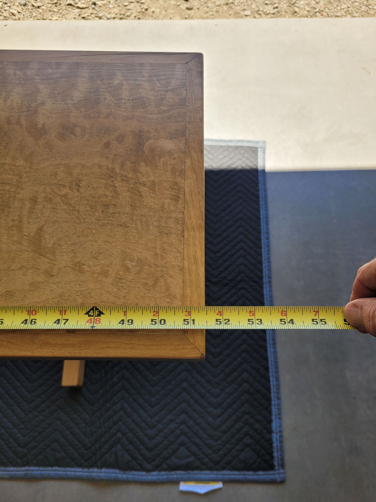 Hand Crafted Maple Entry Table - image 9 of 10
