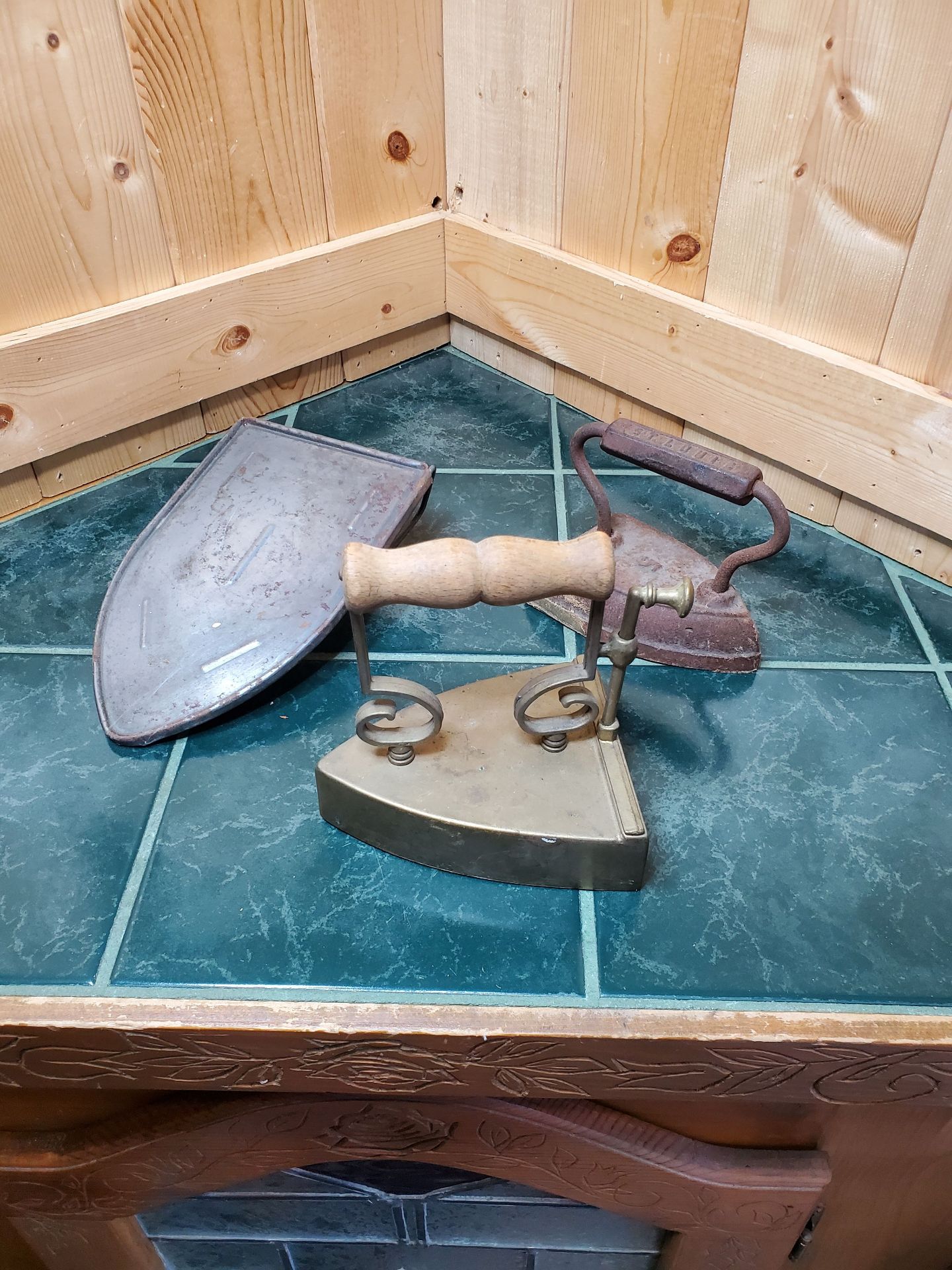 Brass Slug Iron And Other Items - image 1 of 9