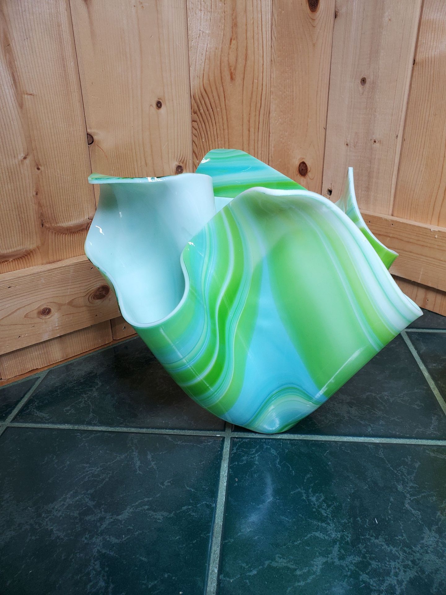 Glass Vase And Bowl - image 3 of 6
