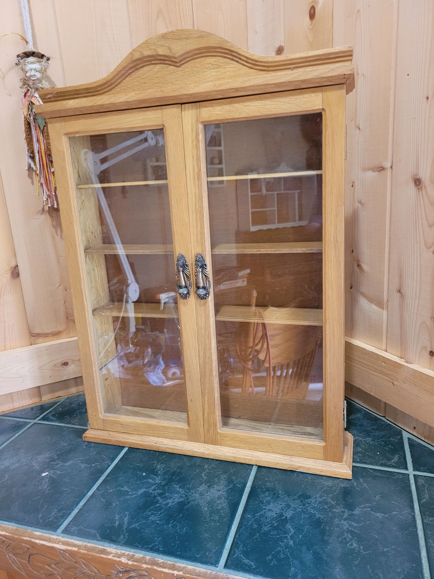 Small Wall Hanging Display Cabinet. - image 1 of 7