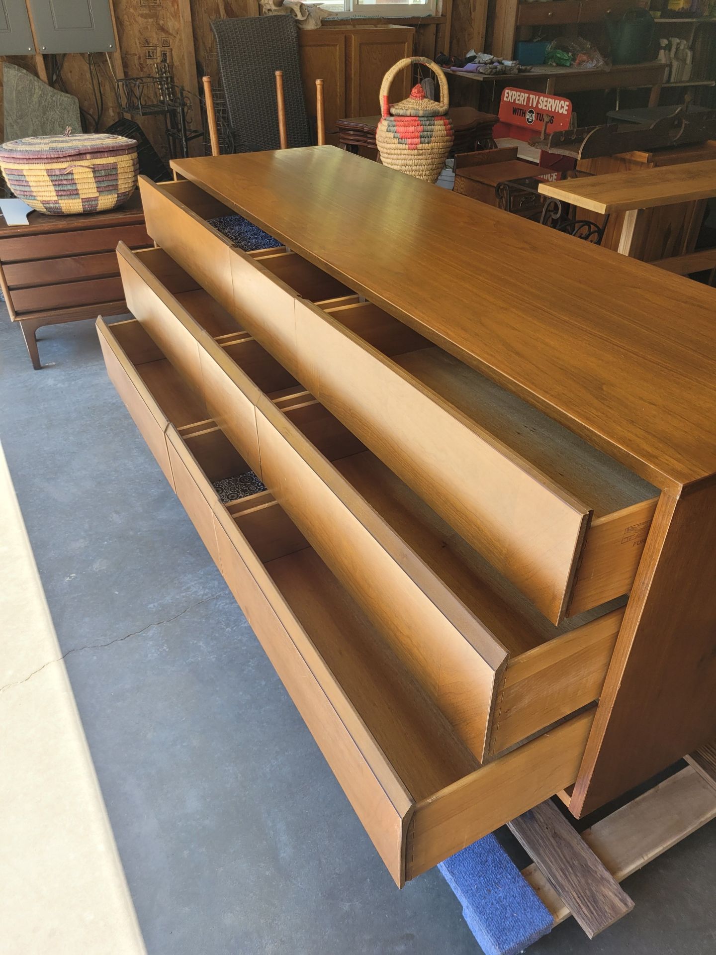 MCM Lowboy Dresser. - image 7 of 8