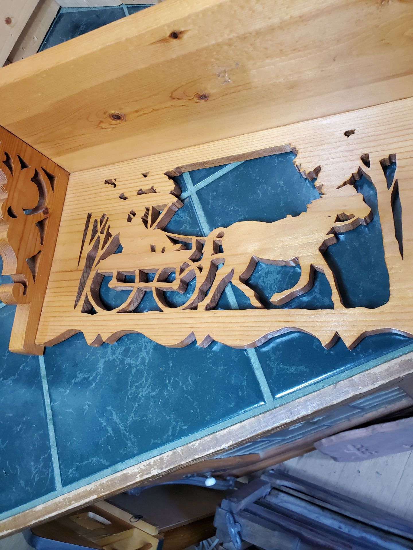 Wood Box And Shelf - image 7 of 8