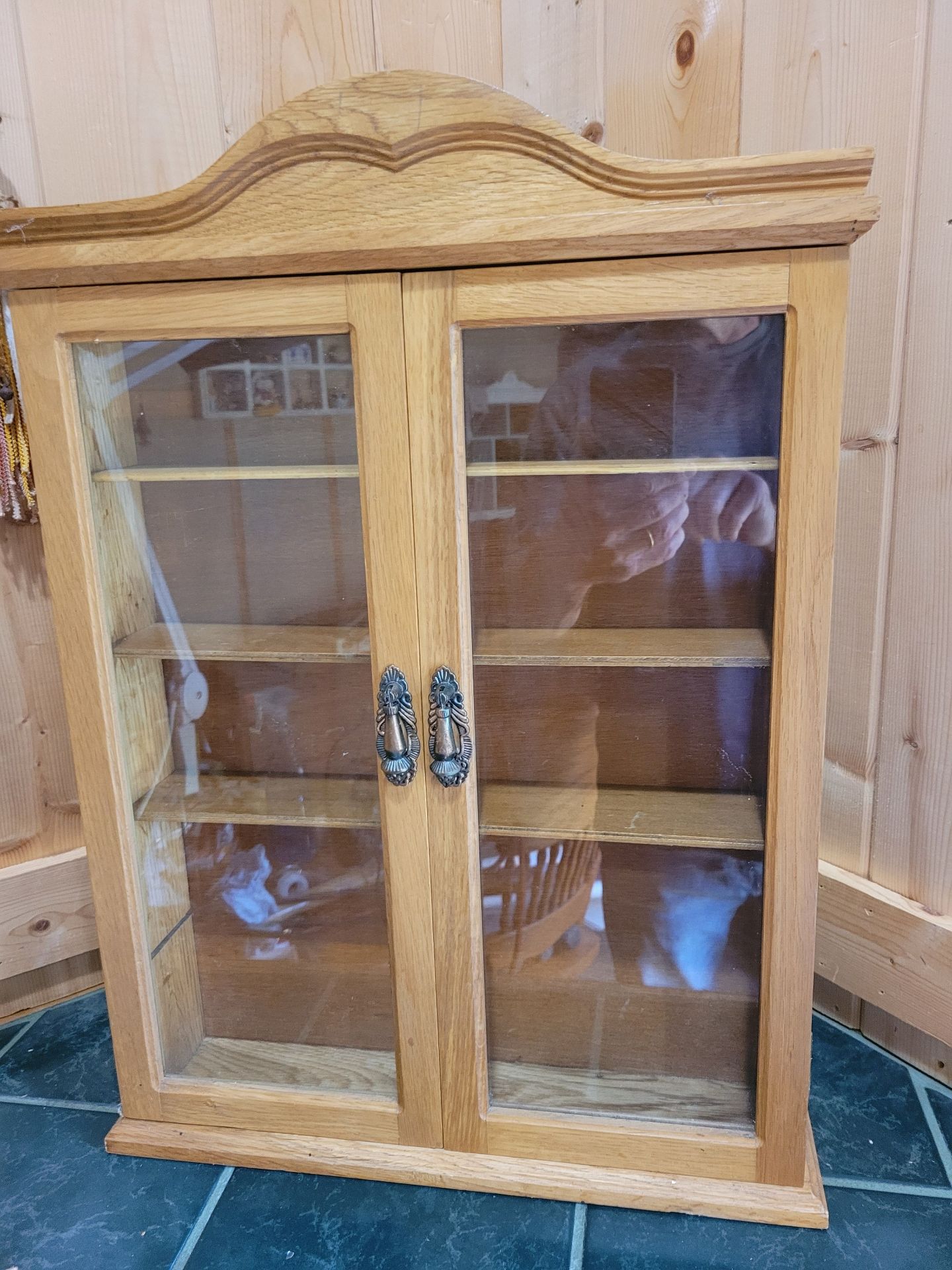 Small Wall Hanging Display Cabinet. - image 2 of 7