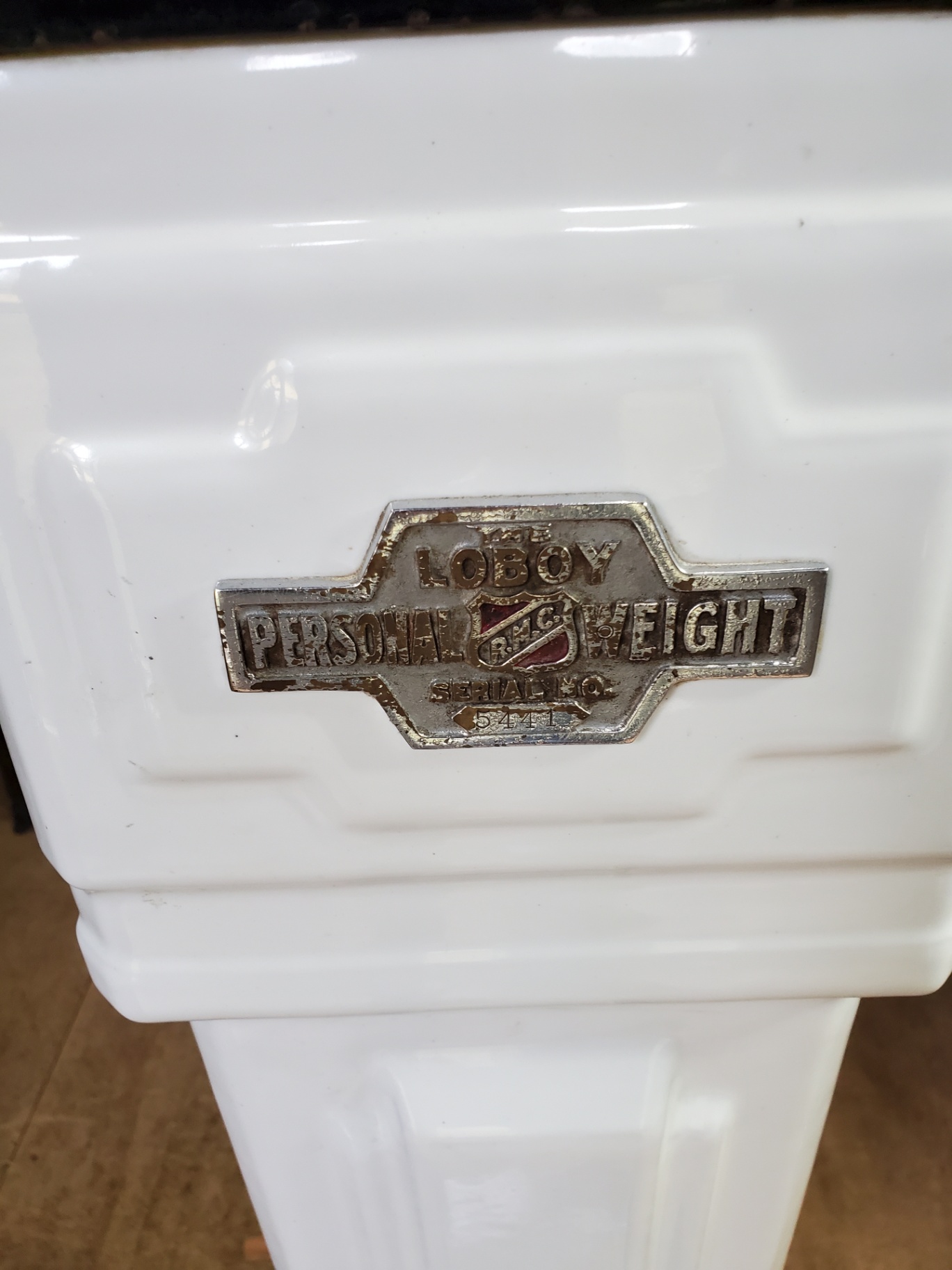 Vintage Rock-Ola Pedestal Weight Scale - image 3 of 7