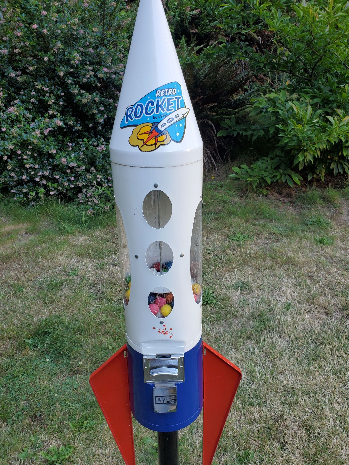 LYPC Retro Rocket Gumball Machine - image 2 of 7