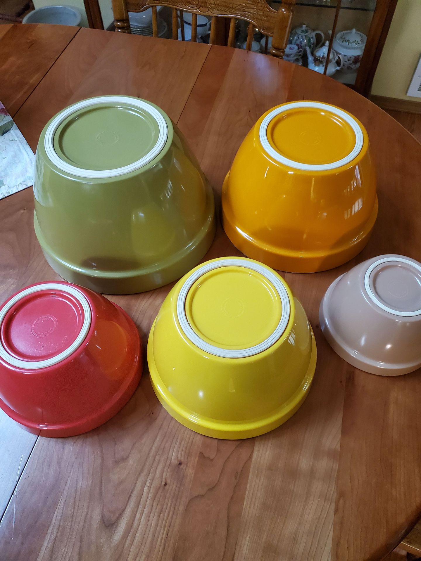Vintage Melamine Nesting Bowl Set - image 3 of 5