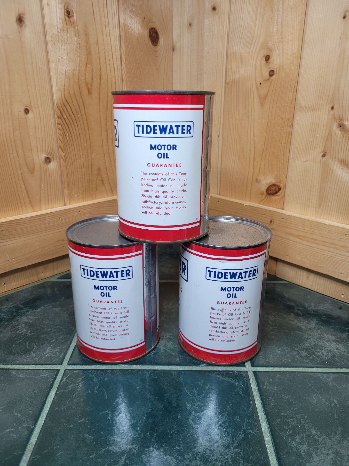 Tidewater Display Oil Cans - image 2 of 3