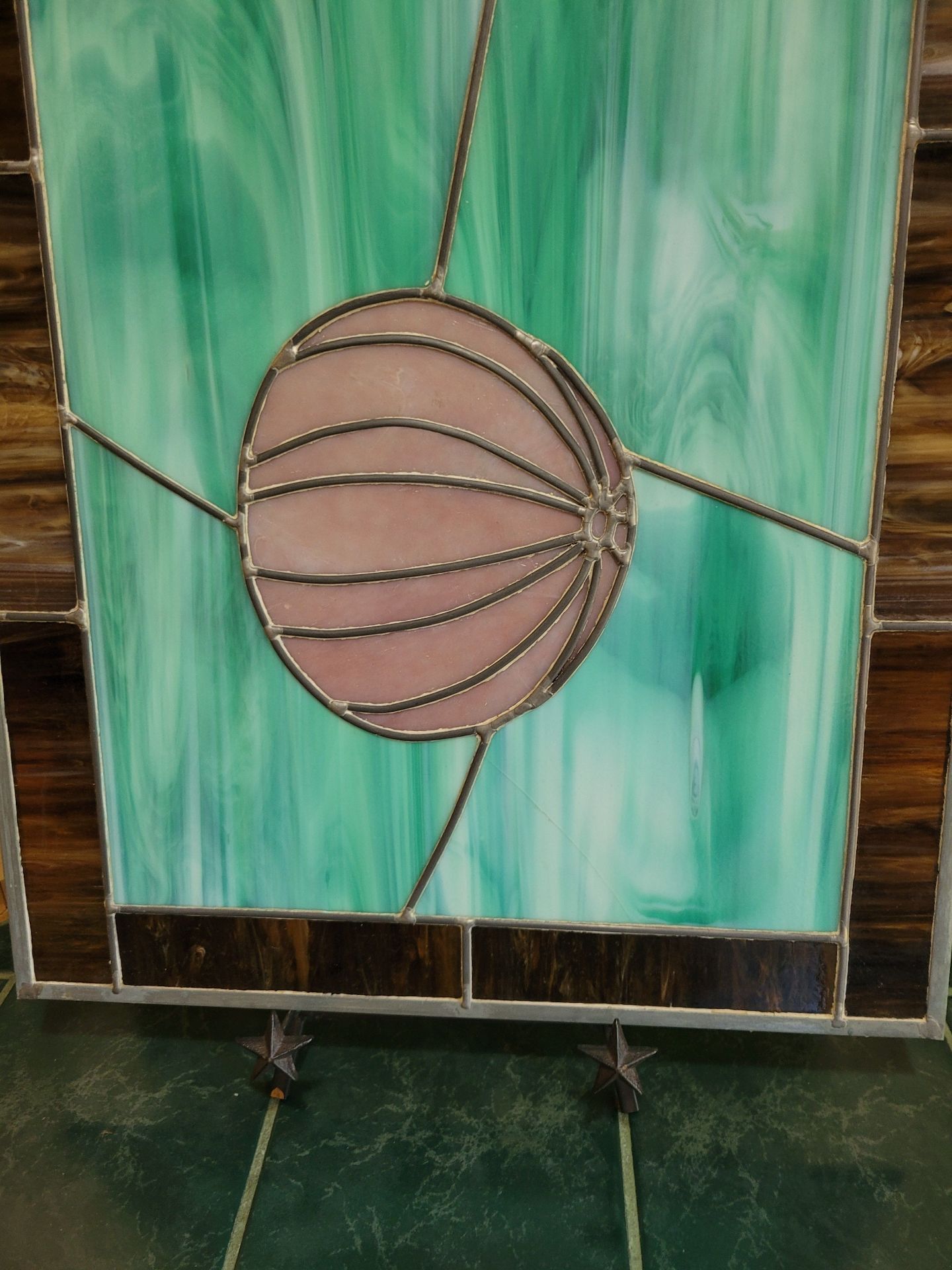 PNW Stained Glass #3 WITH CRACK - image 3 of 6