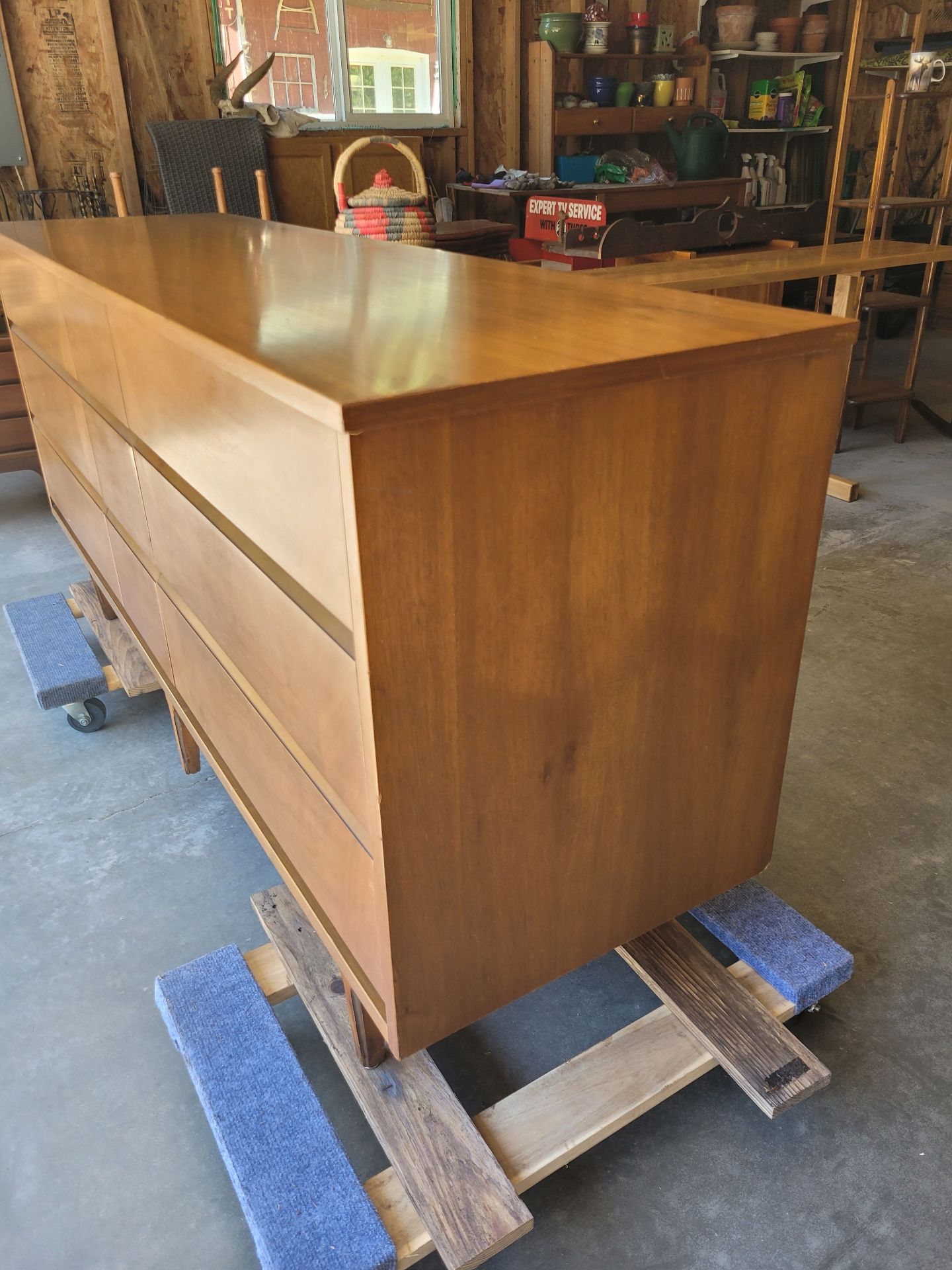 MCM Lowboy Dresser. - image 4 of 8