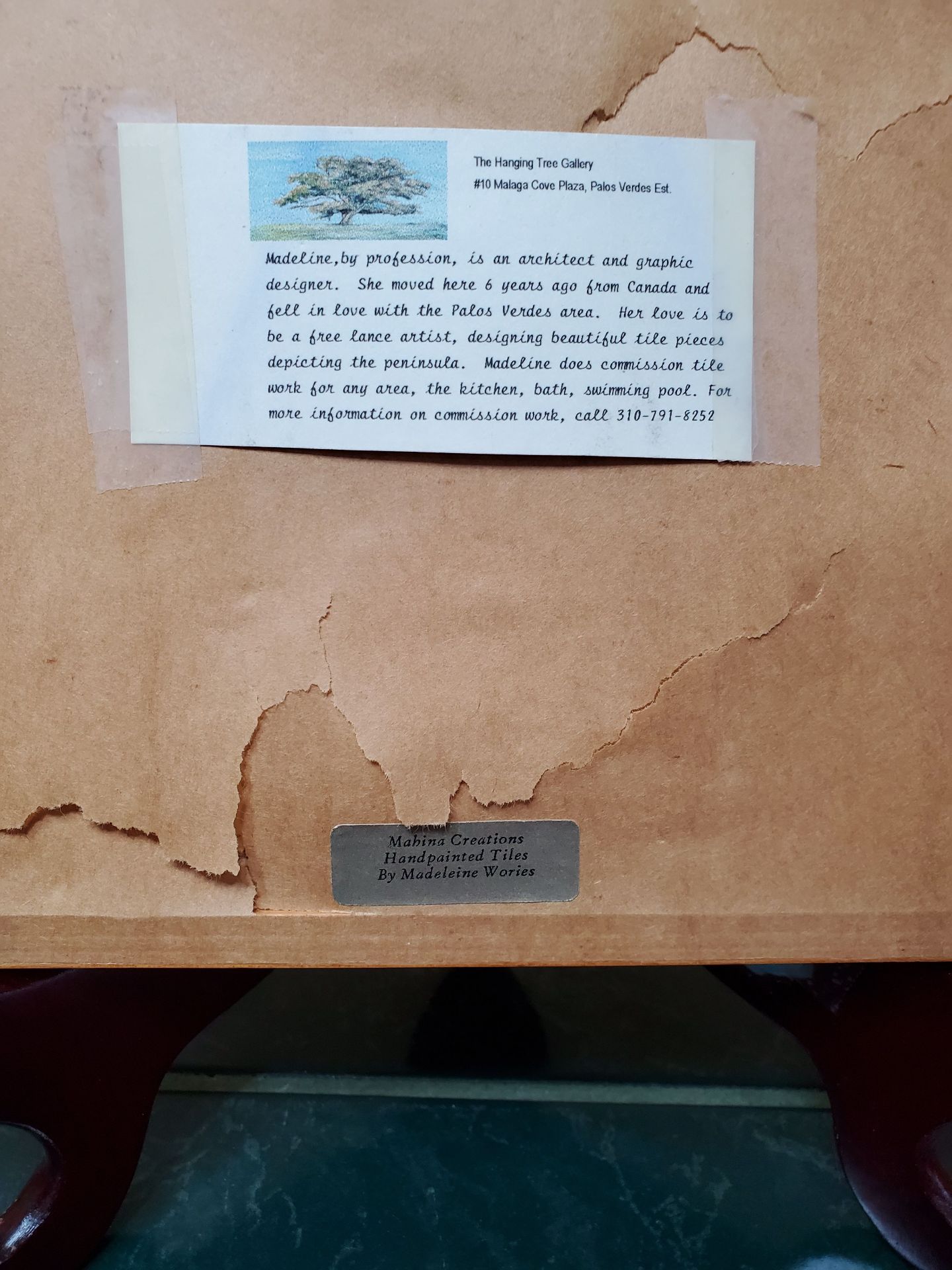 Hand Painted Tiles, Coastal Scenery - image 7 of 7