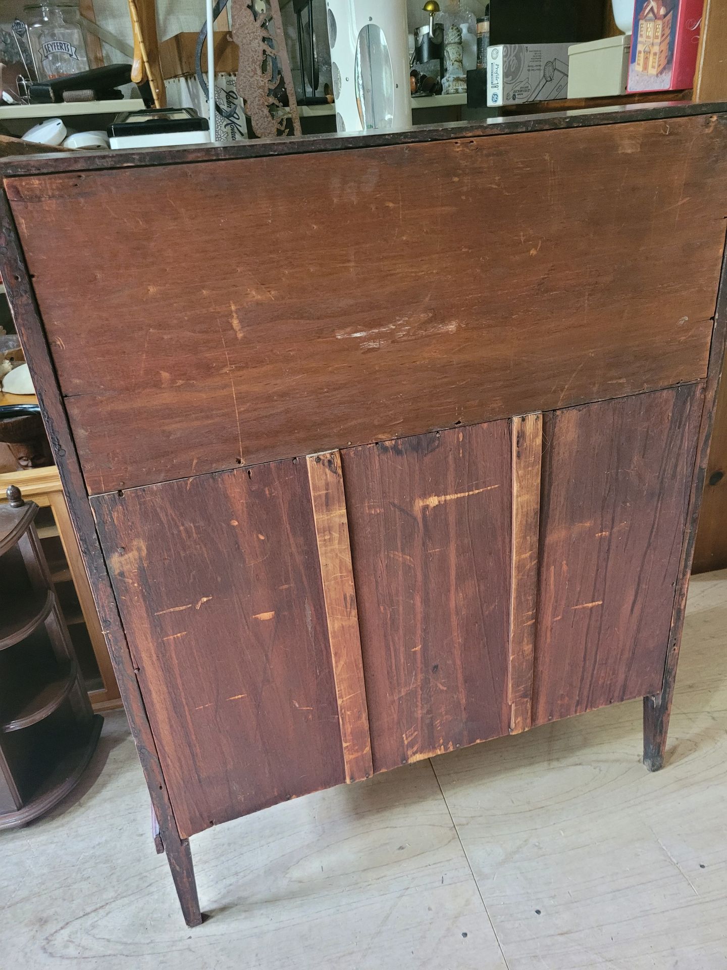 Wooden Secretary Desk with Drawers - image 7 of 10