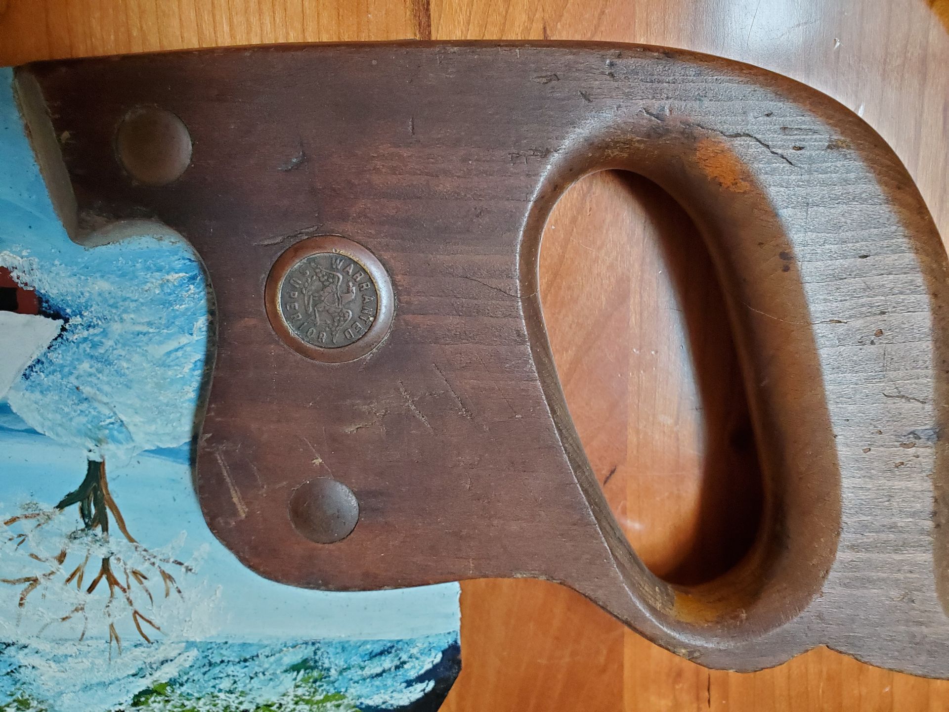 Painted One Man Crosscut Saw. 4ft. - image 2 of 8