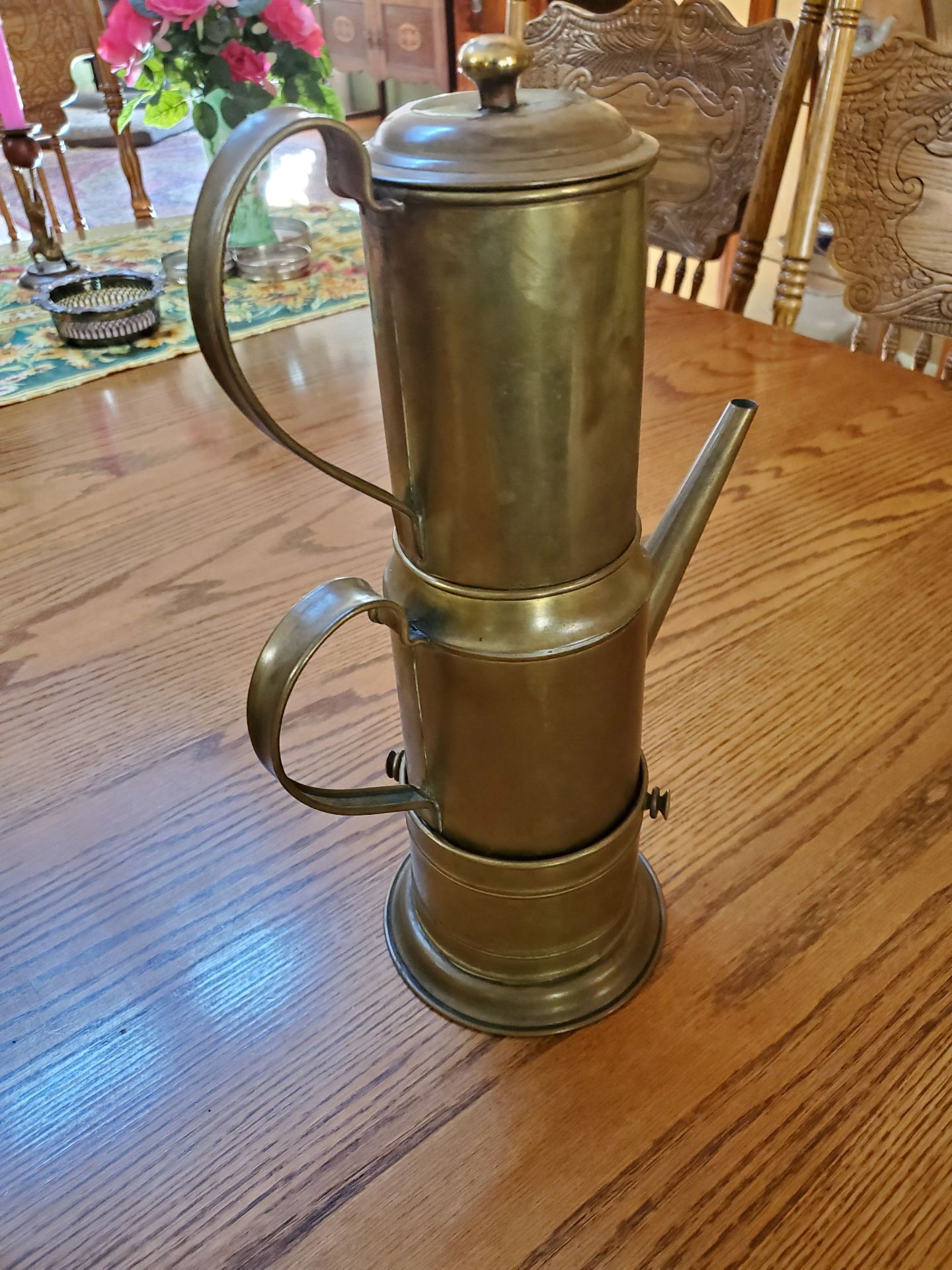 Brass Coffee Maker - image 3 of 9