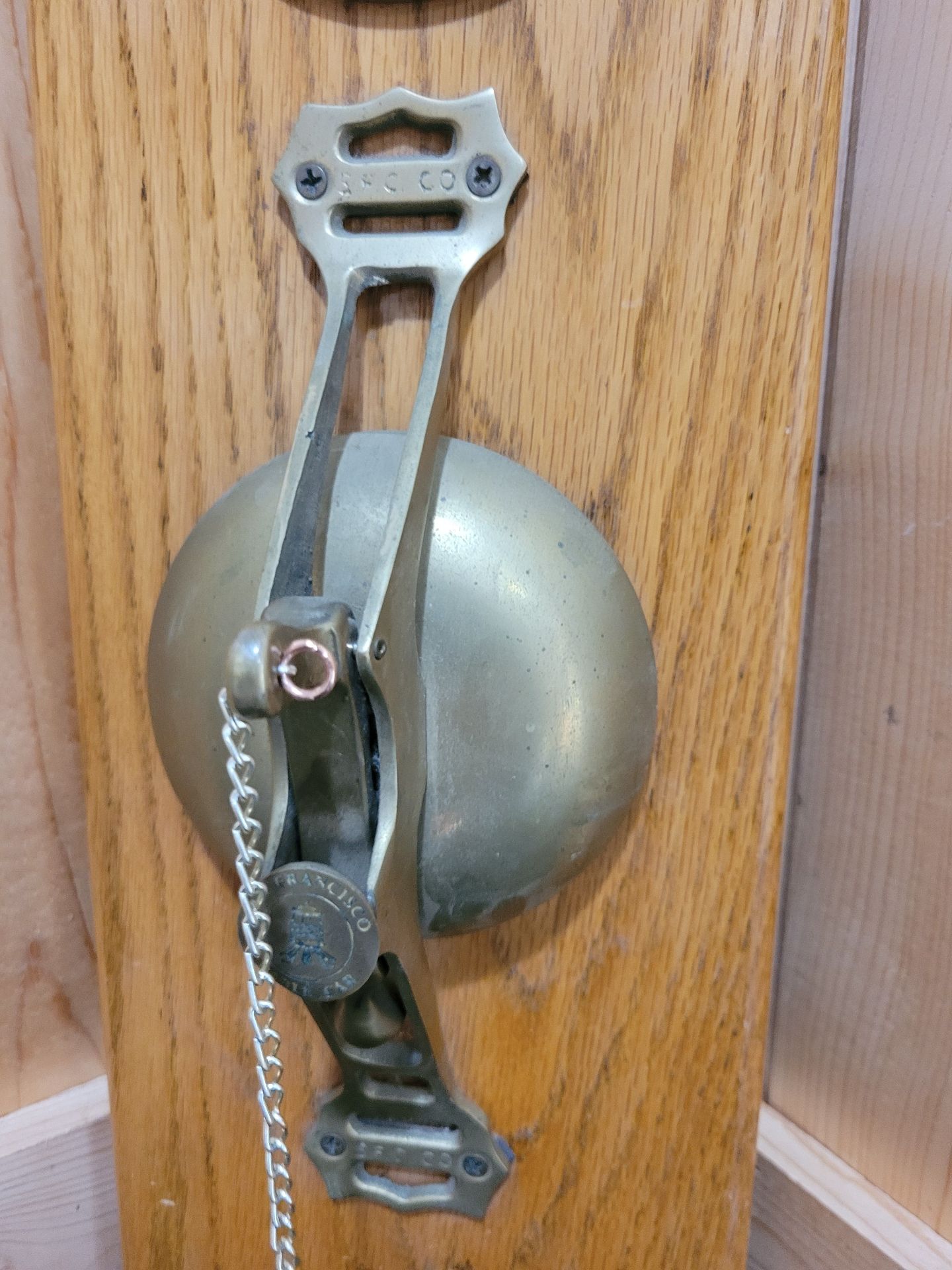 San Francisco Cable Car Conductor Bell. - image 4 of 5