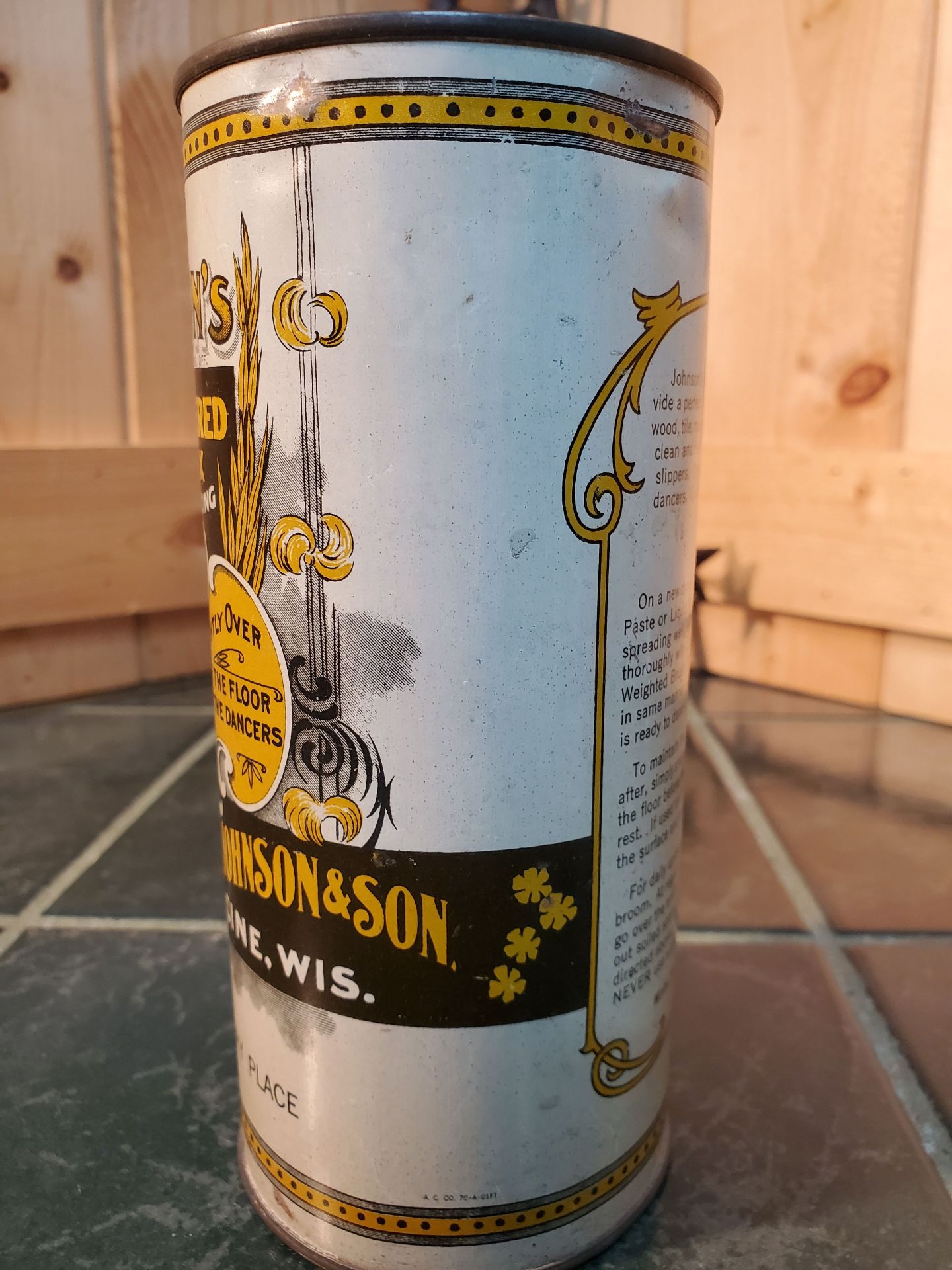Johnson Dance Floor Powered Wax Can. - image 2 of 8