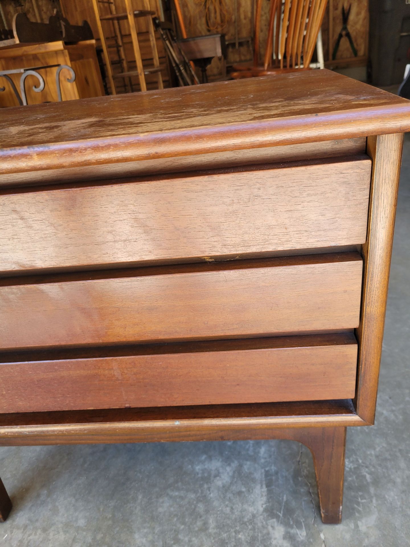 MCM Night Table By Stanley - image 5 of 6
