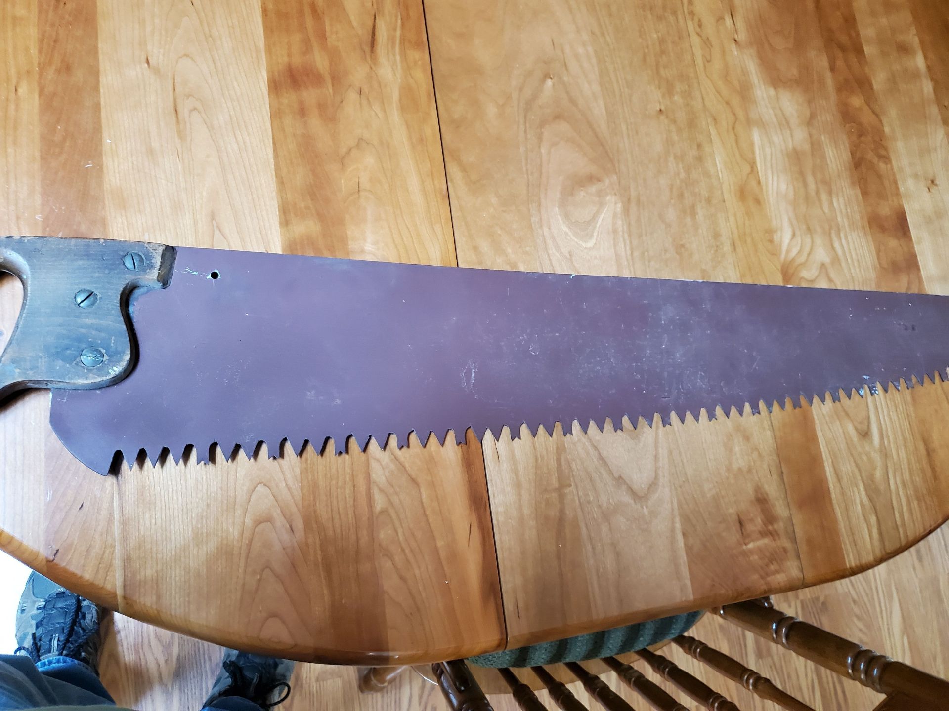Painted One Man Crosscut Saw. 4ft. - image 8 of 8