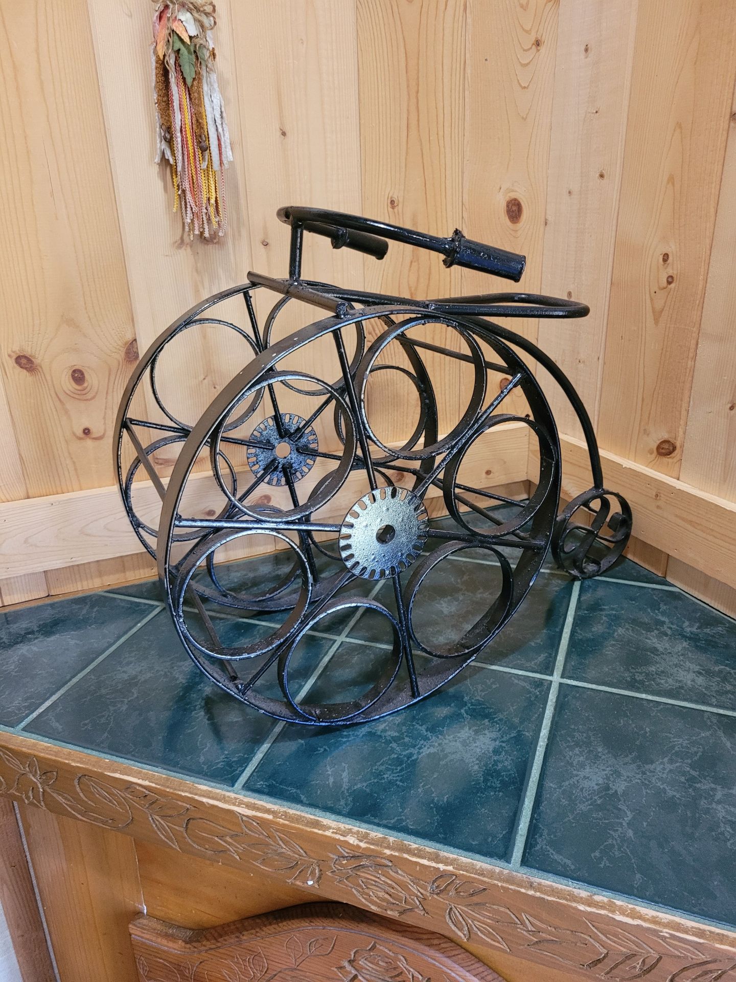 Tricycle Wine Rack - image 4 of 5
