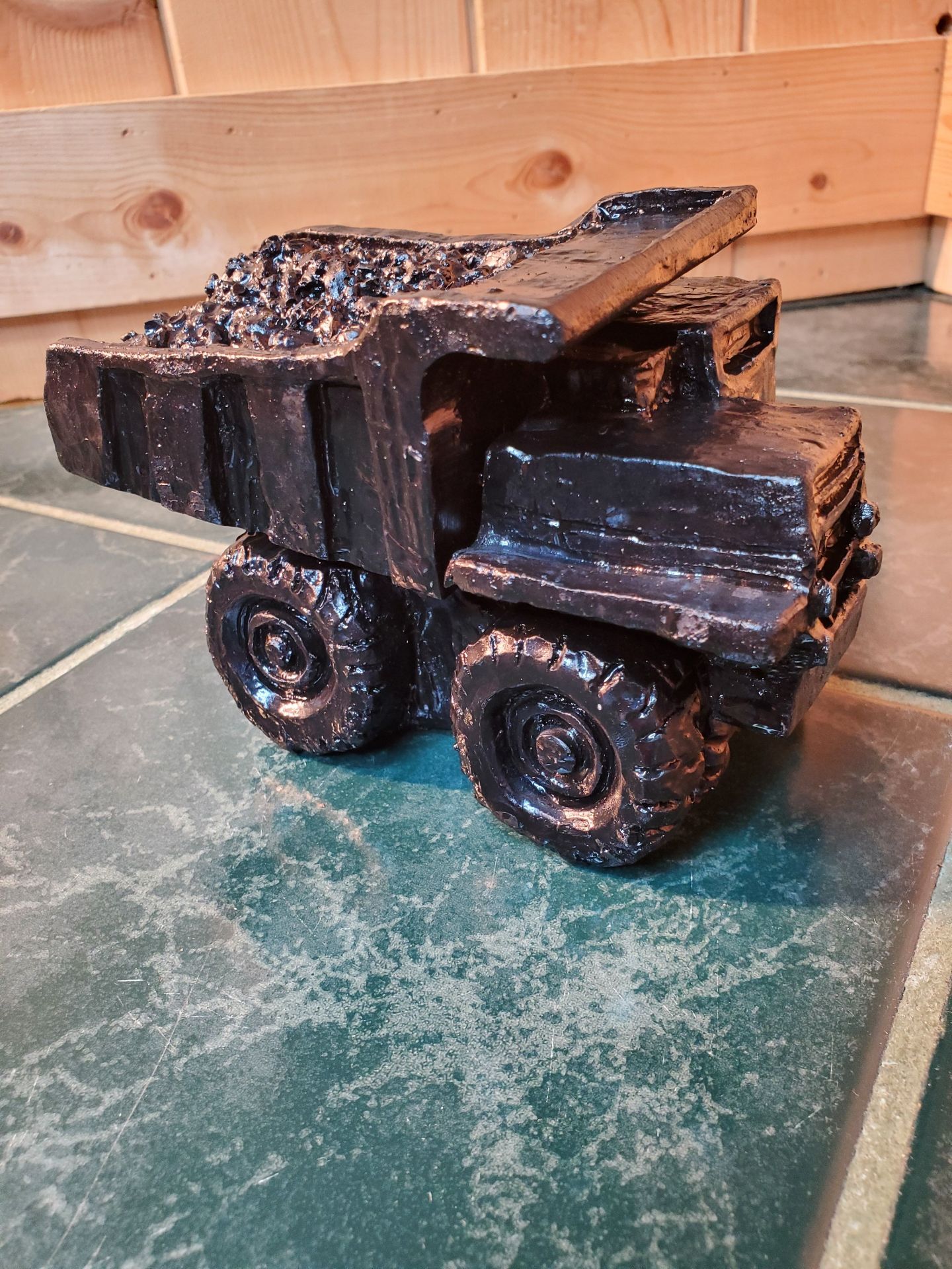 Coal Truck Made From Coal. - image 1 of 8