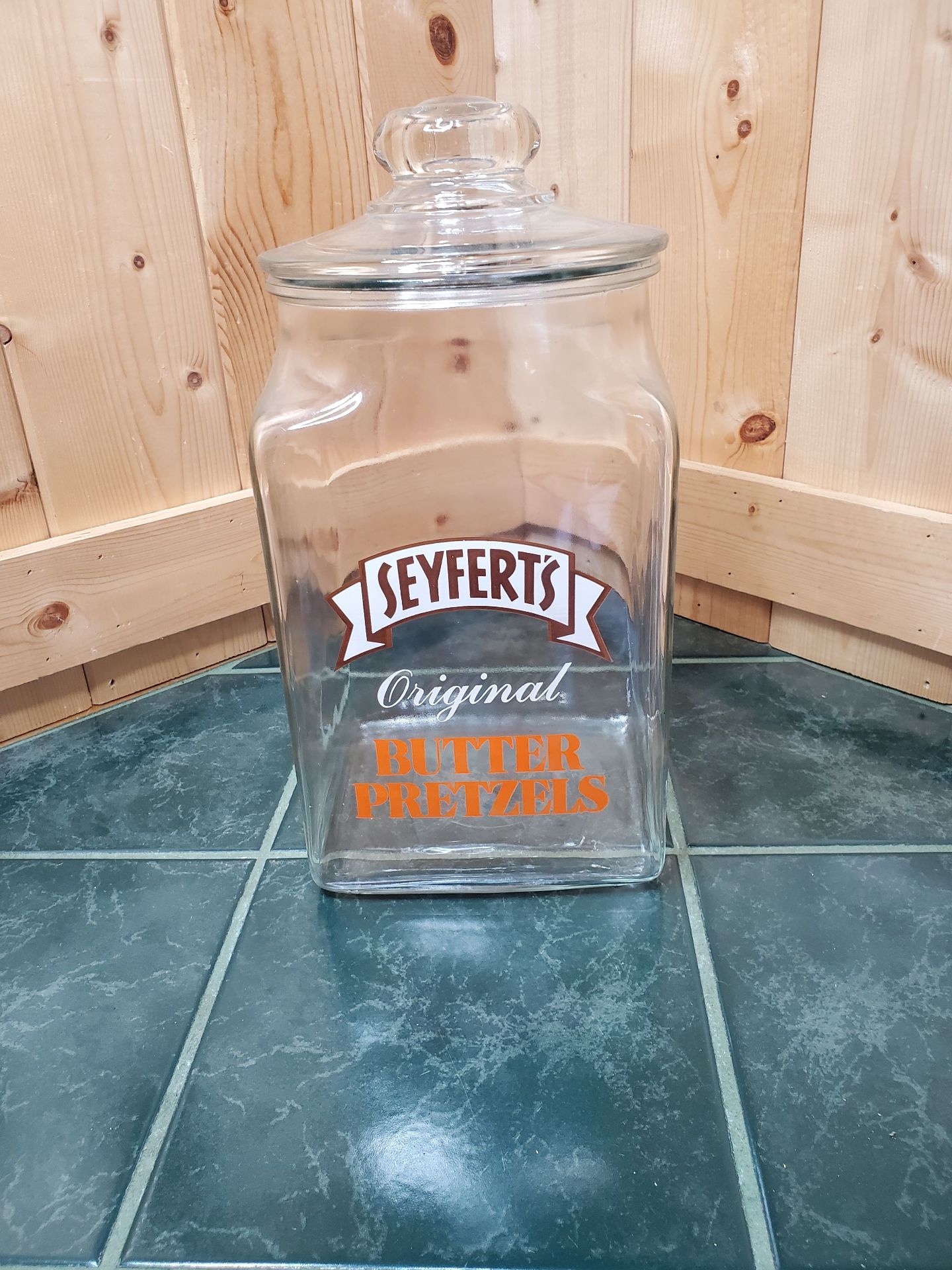 SEYFERTS Countertop Pretzel Jar - image 1 of 5