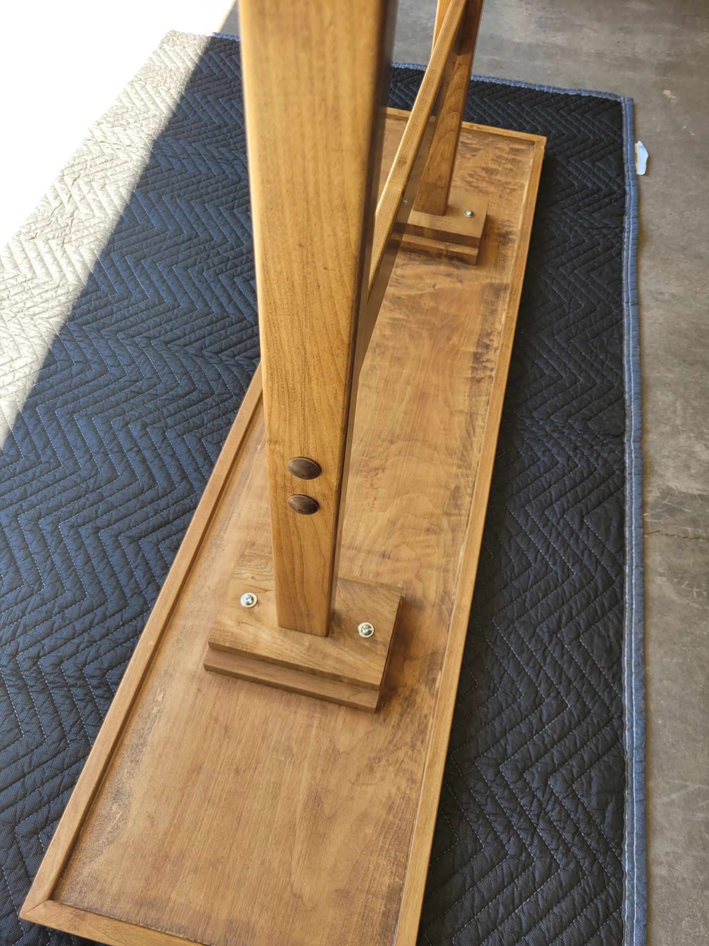 Hand Crafted Maple Entry Table - image 7 of 10