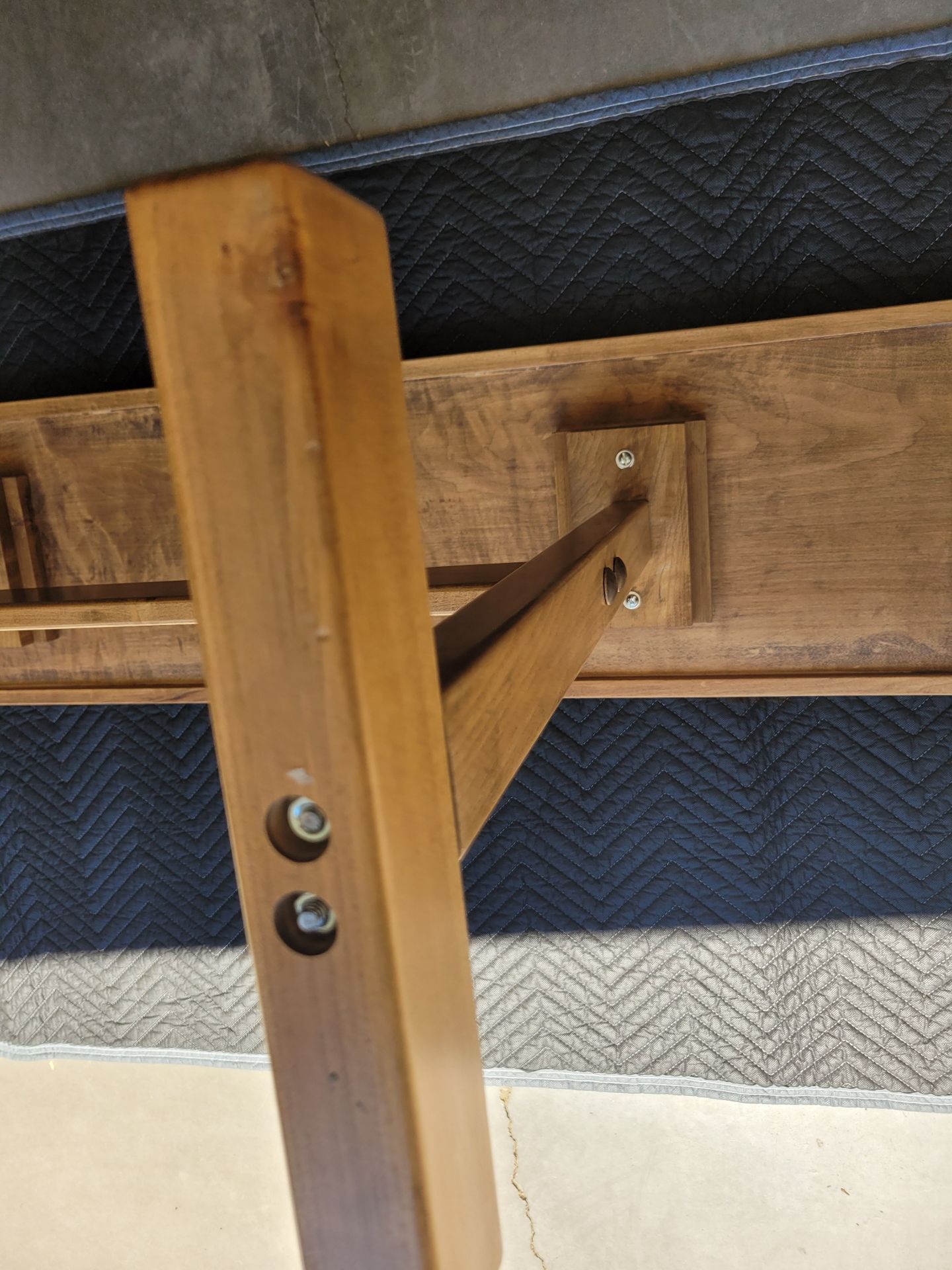 Hand Crafted Maple Entry Table - image 6 of 10
