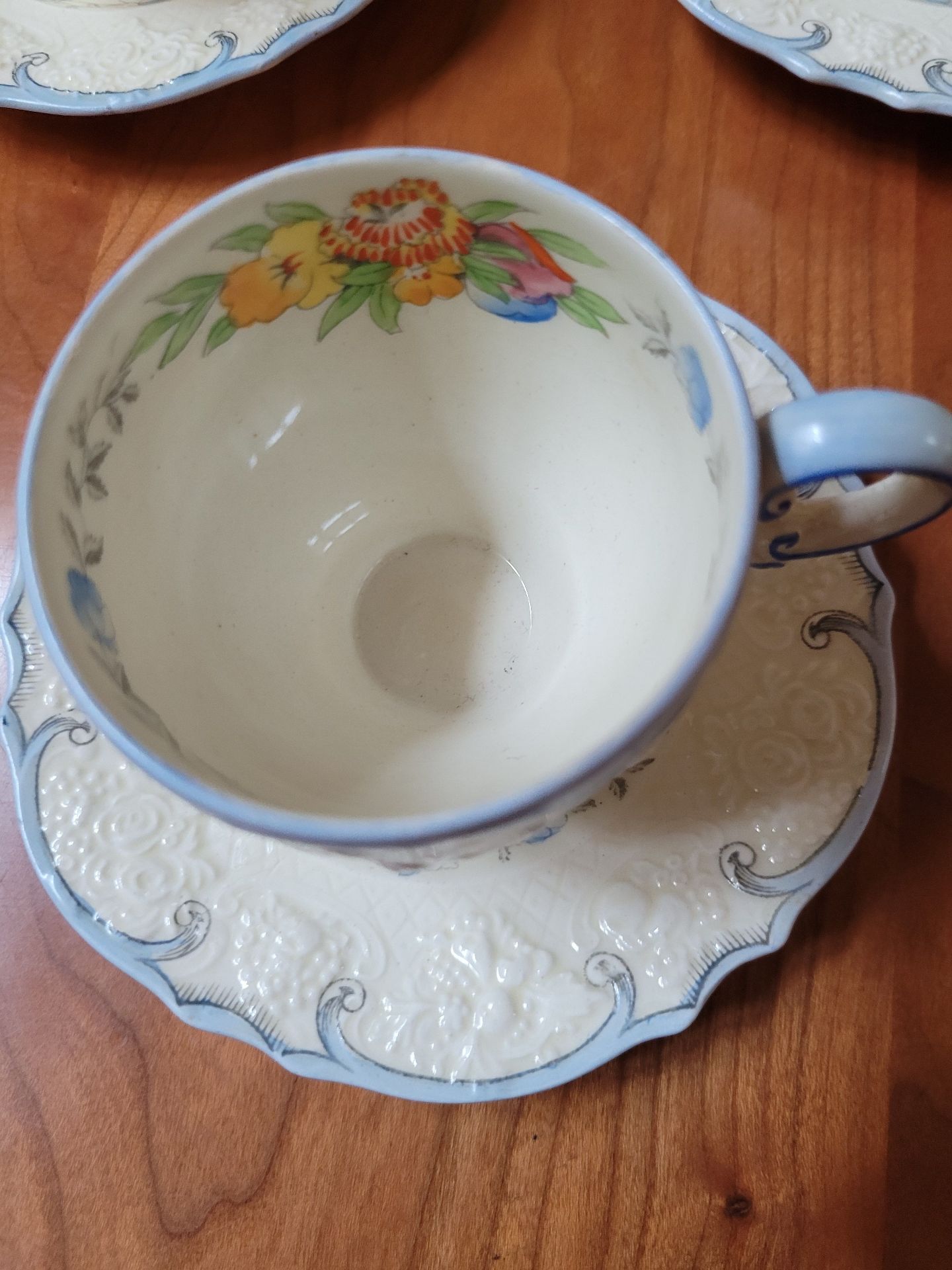 Crown Ducal England Demitasse Cups and Saucers Set - image 3 of 6