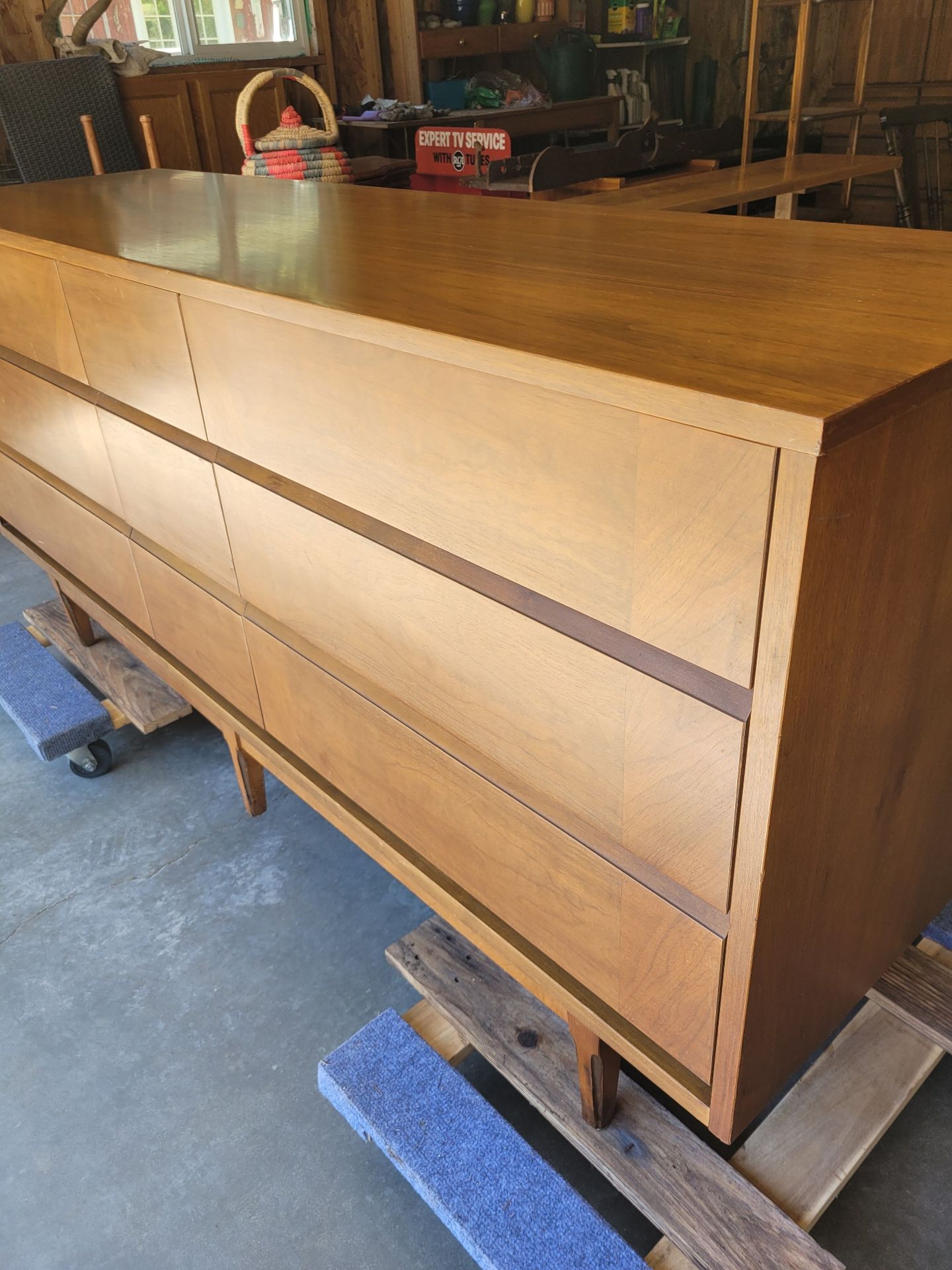 MCM Lowboy Dresser. - image 5 of 8