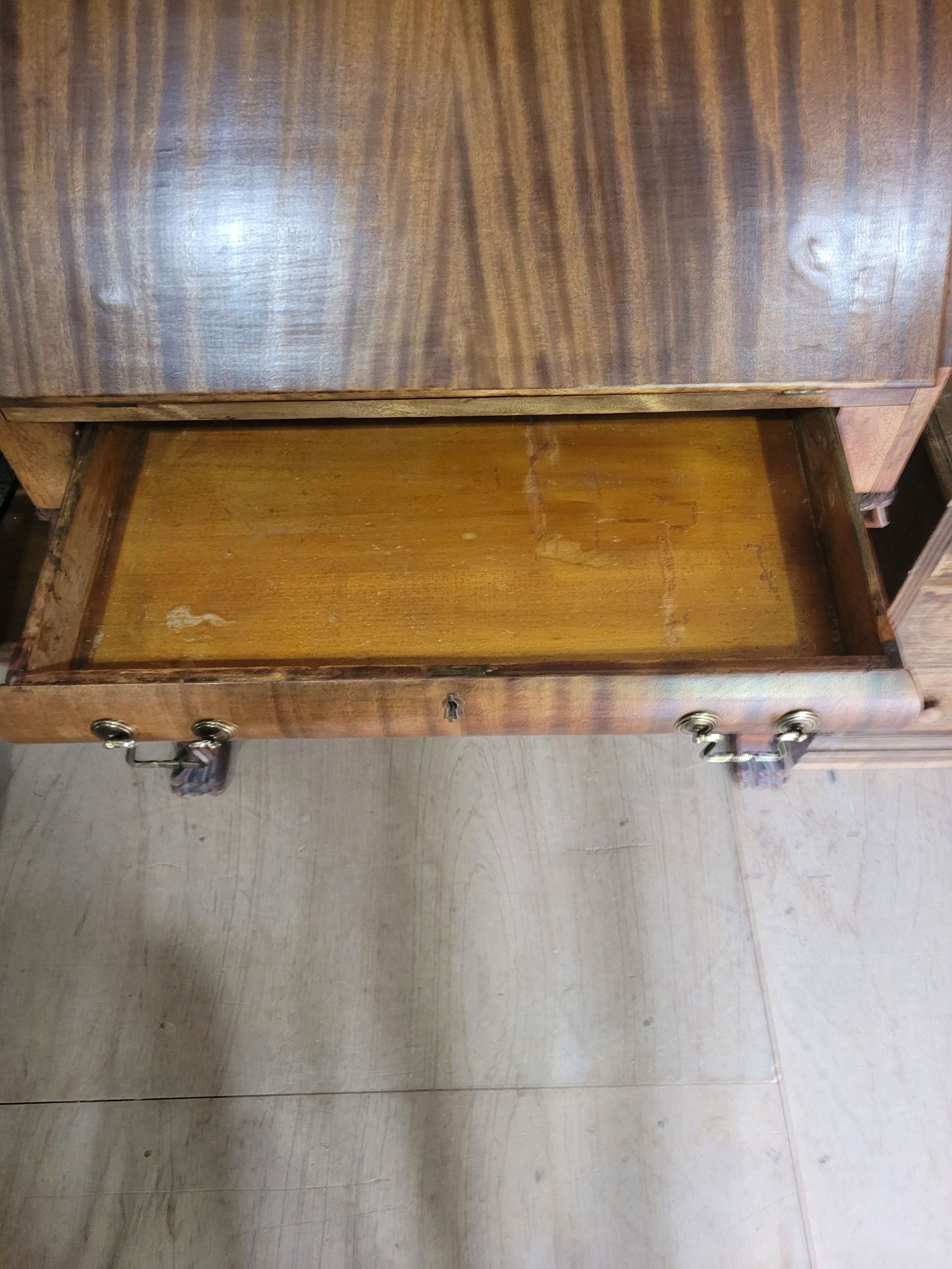 Wooden Secretary Desk with Drawers - image 5 of 10
