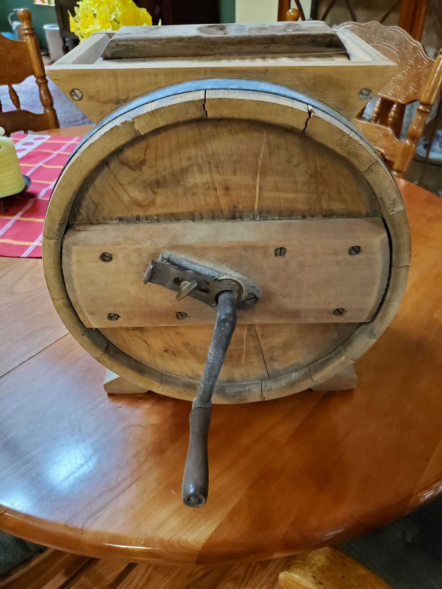 Antique Butter Churn. - image 1 of 8