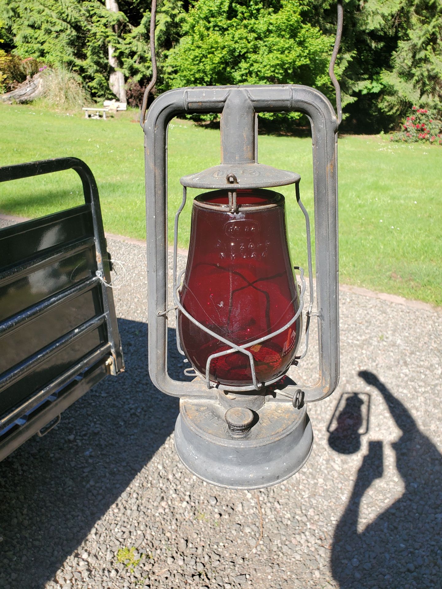 City Of LA. Railroad Lantern. - image 1 of 6