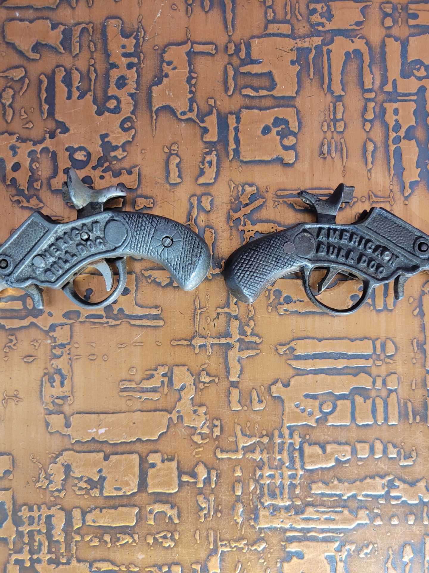 Antique American Bull Dog Cap Guns. - image 4 of 5