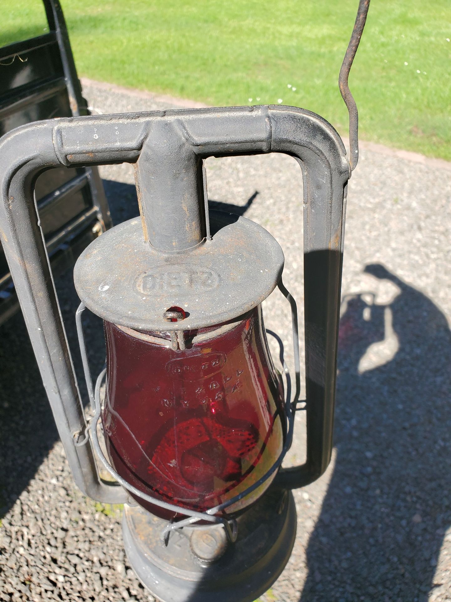City Of LA. Railroad Lantern. - image 2 of 6