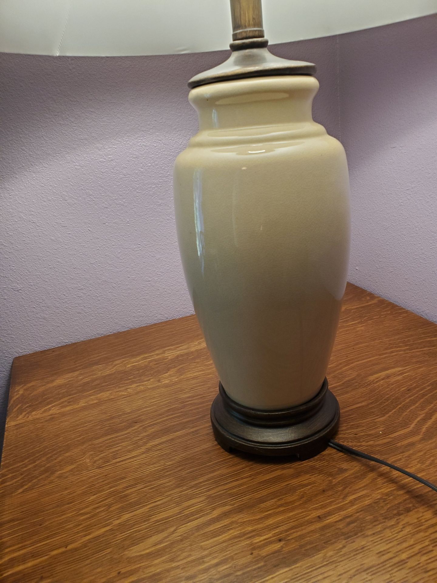 Pair of Tan Table Lamps - image 2 of 7