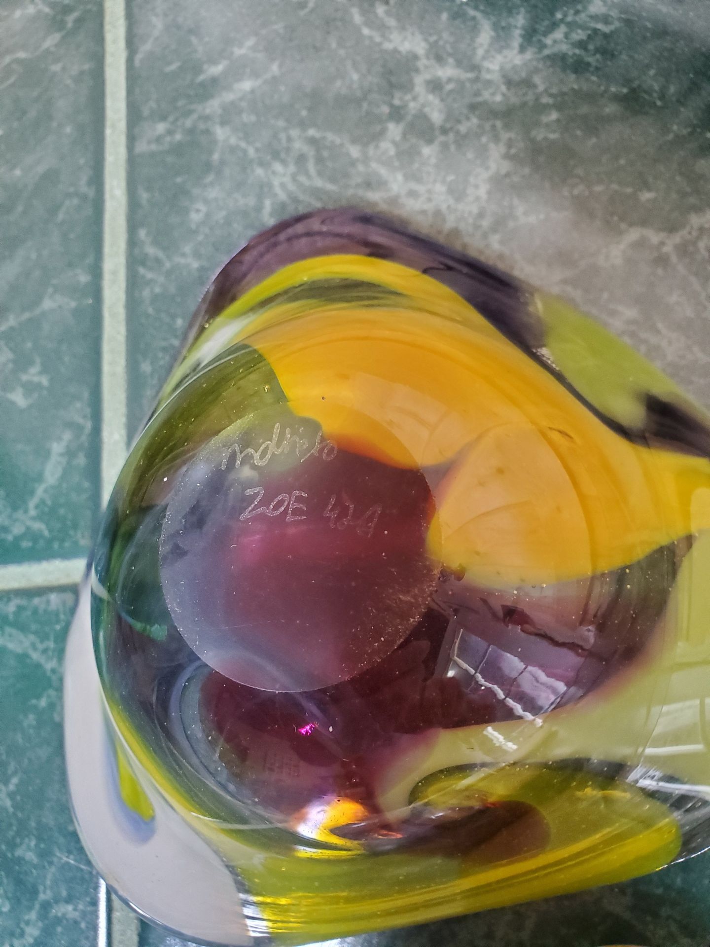 Glass Vase And Bowl - image 6 of 6