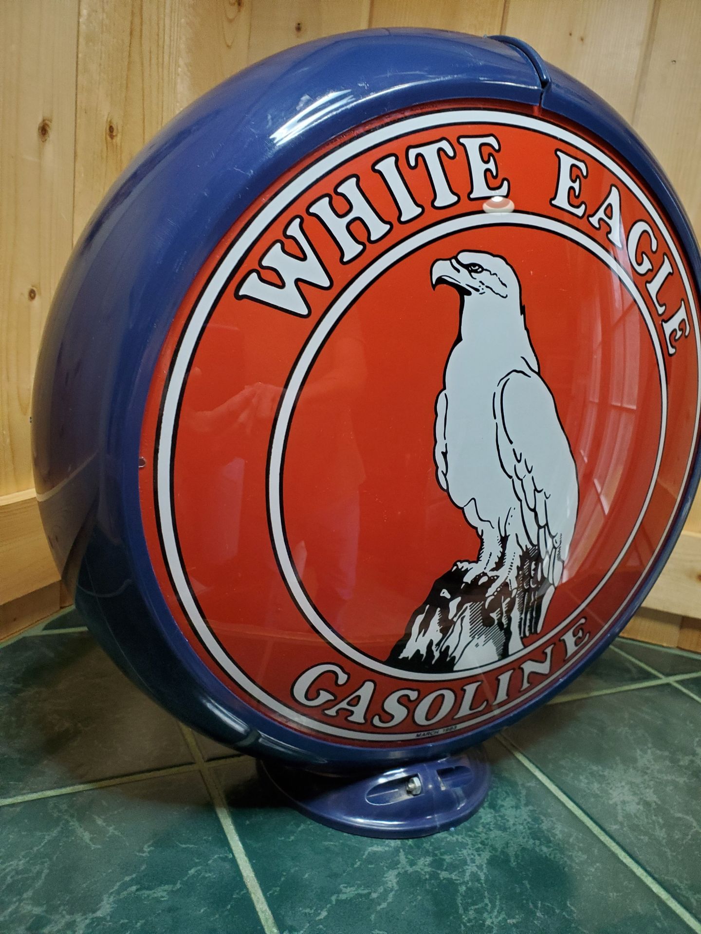 White Eagle Gas Pump Globe - image 3 of 7