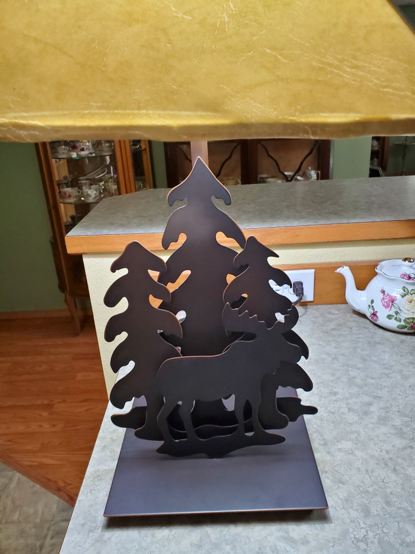 Metal Moose Lamp, 3D - image 1 of 7