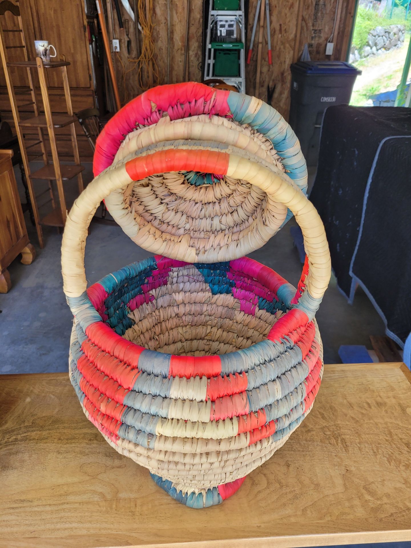 Two Baskets TABLE NOT INCLUDED. - image 6 of 9