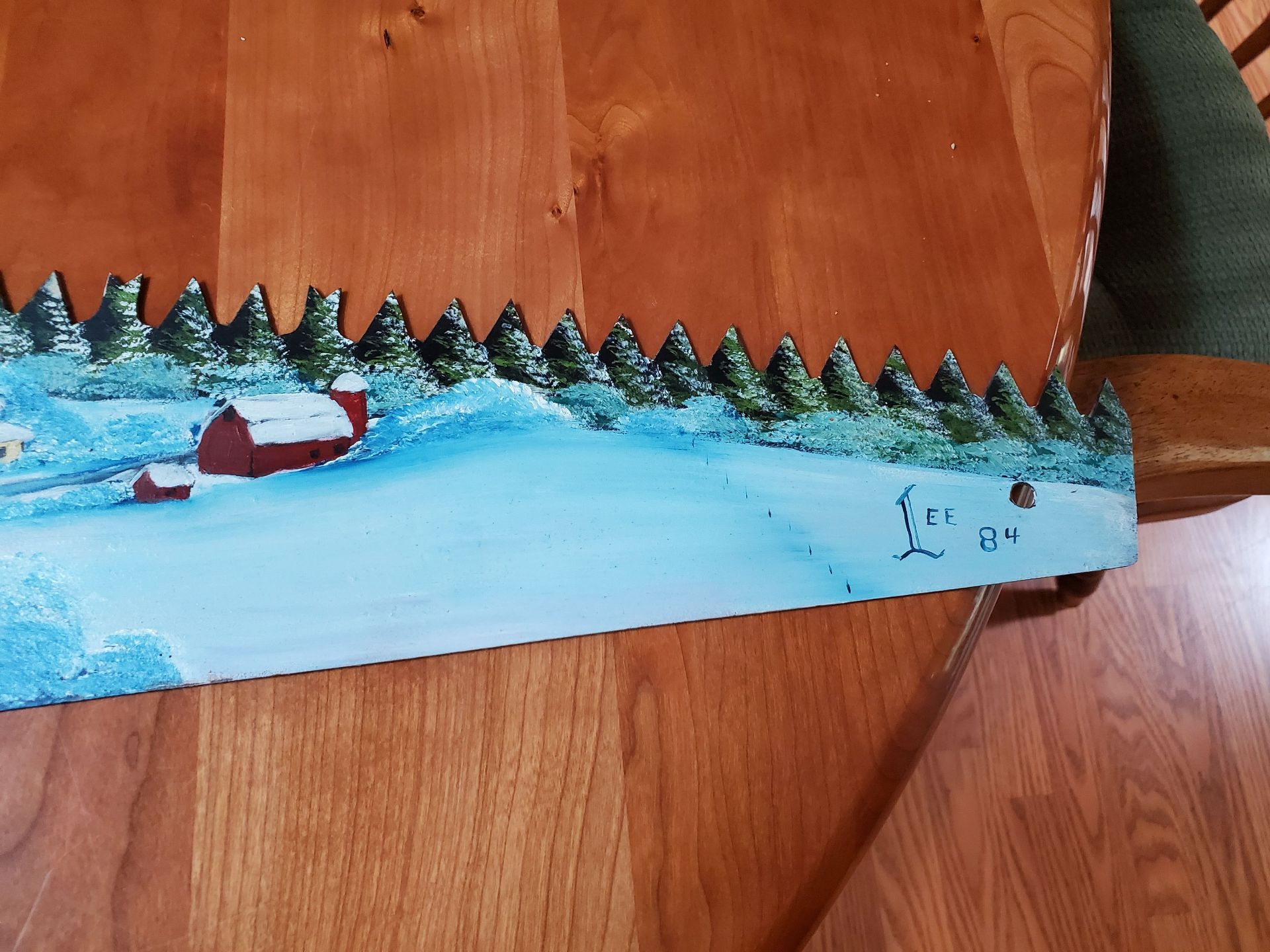 Painted One Man Crosscut Saw. 4ft. - image 6 of 8