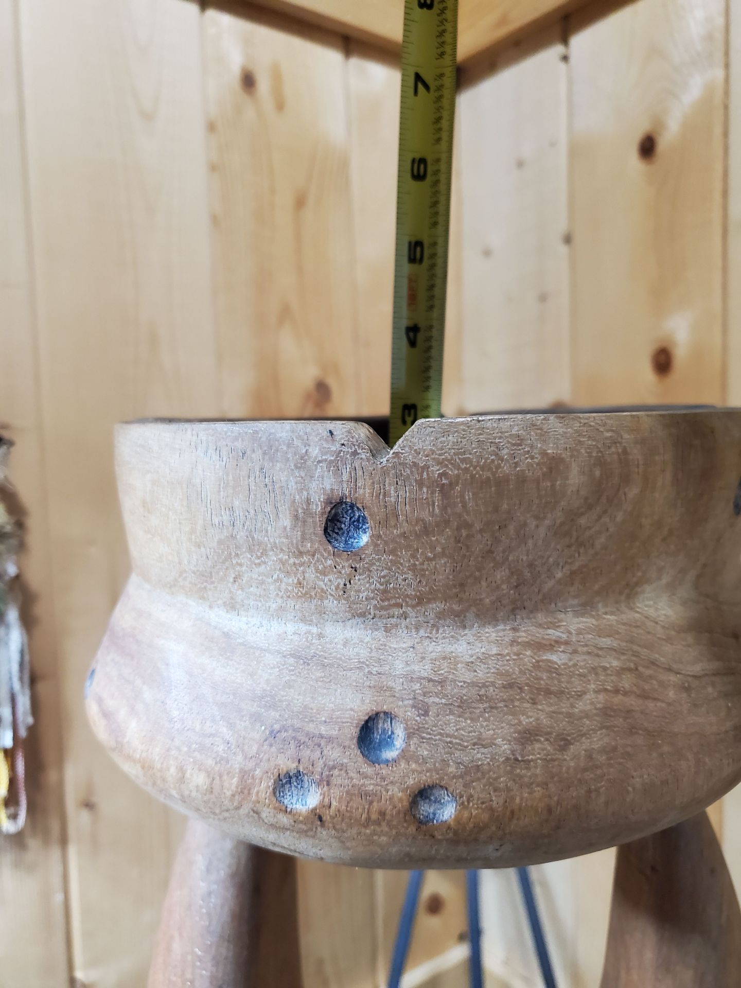 African Floor Ashtray - image 8 of 10