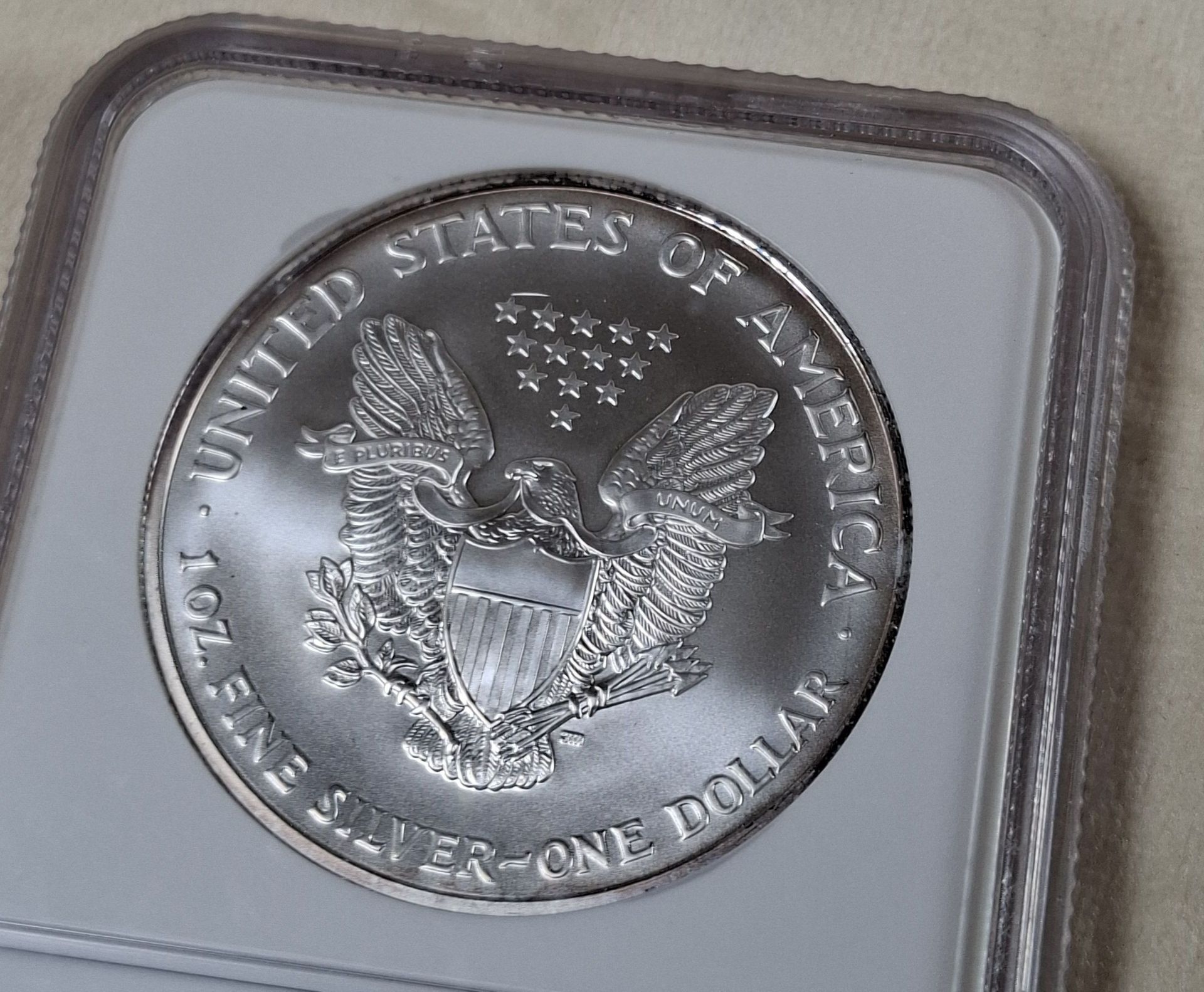 Stunning 2006 American Silver Eagle $1 Coin NGC MS69 First Strikes - image 4 of 5