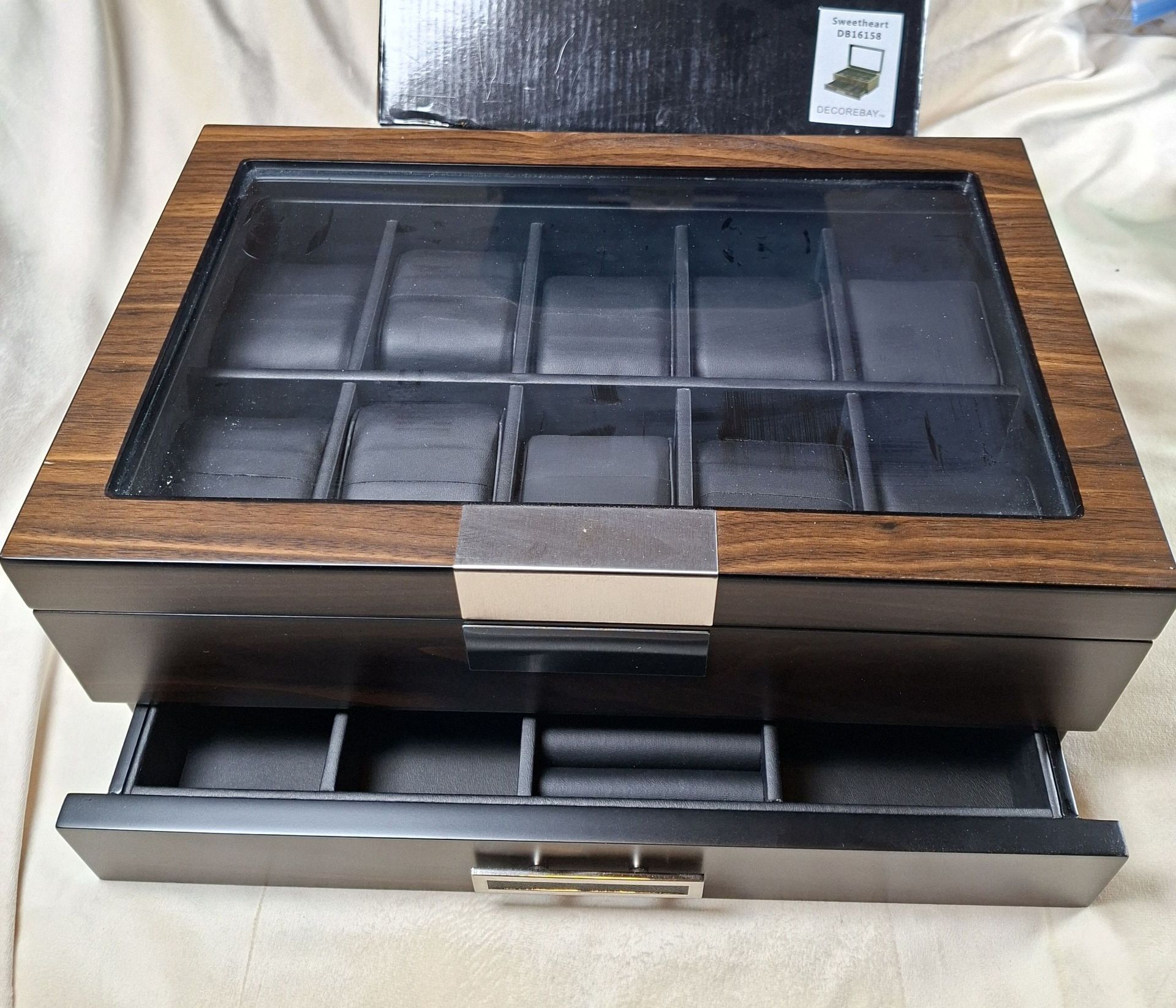 Decorebay Sweetheart DB16158 Wooden Jewelry Box - image 3 of 7