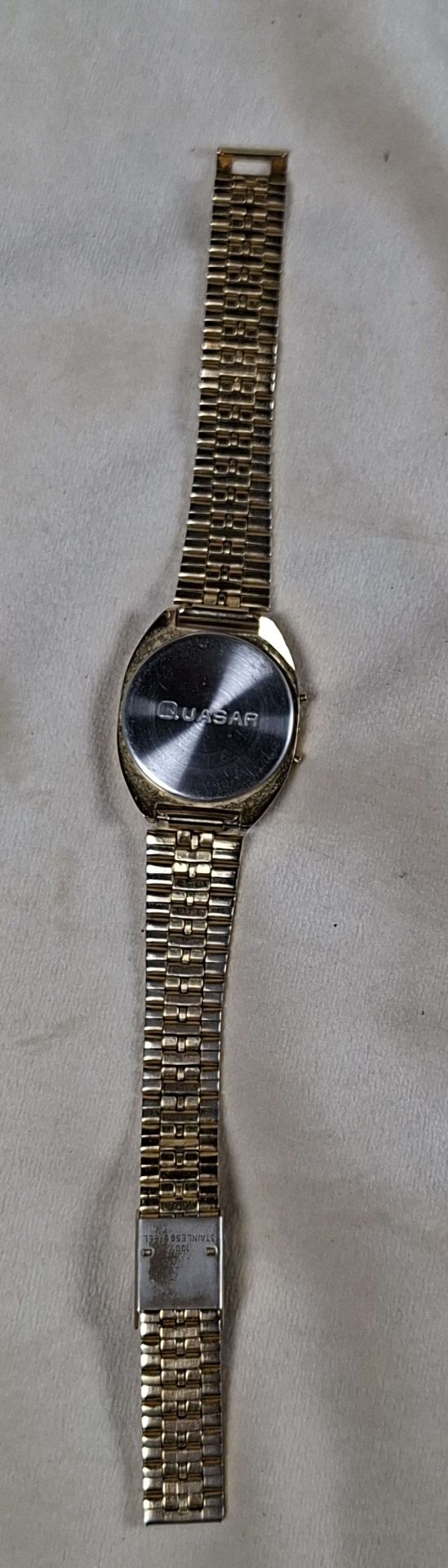 Quasar LCD Quartz Digital Wristwatch - image 4 of 7